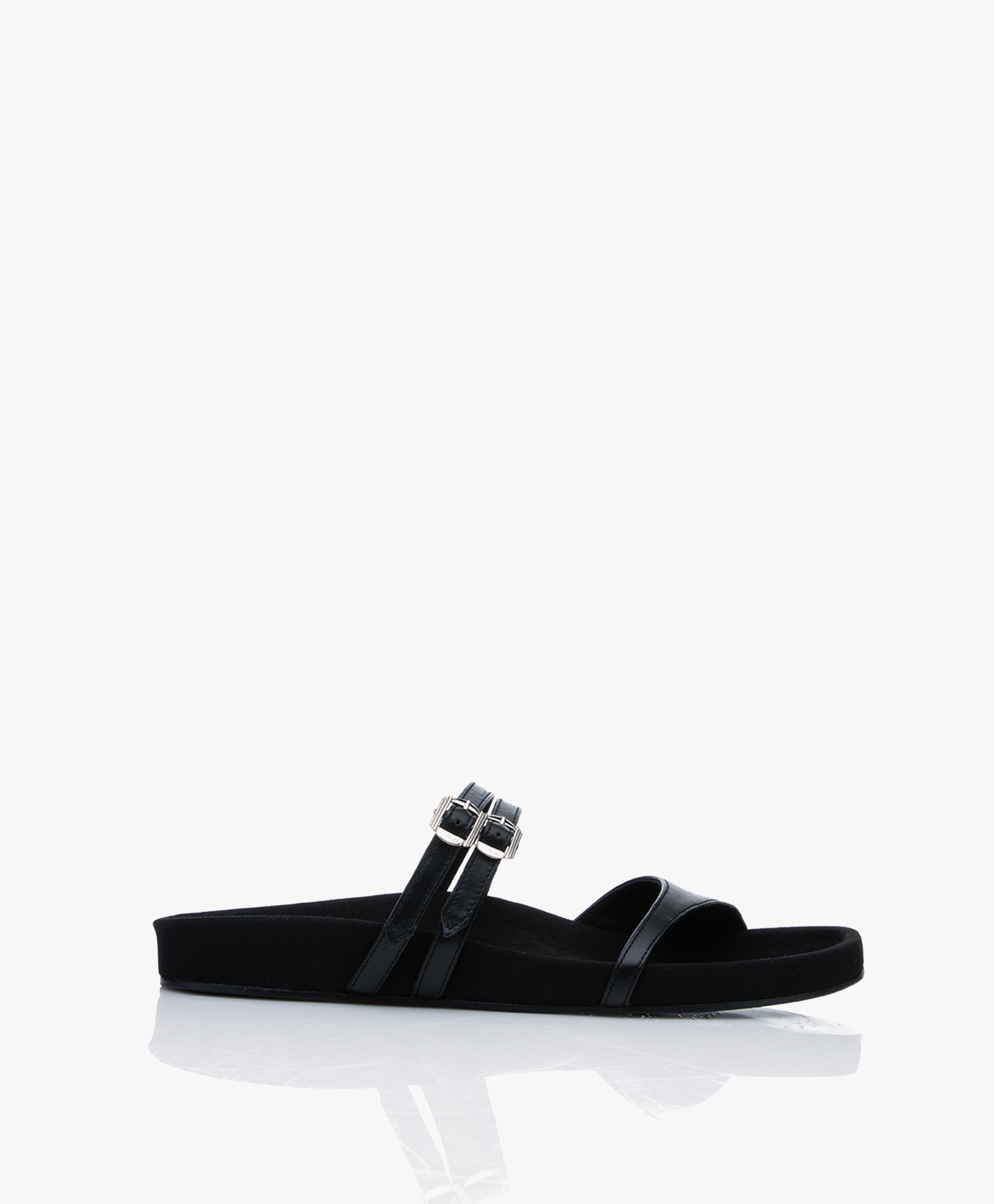 Biyou Leather Flats