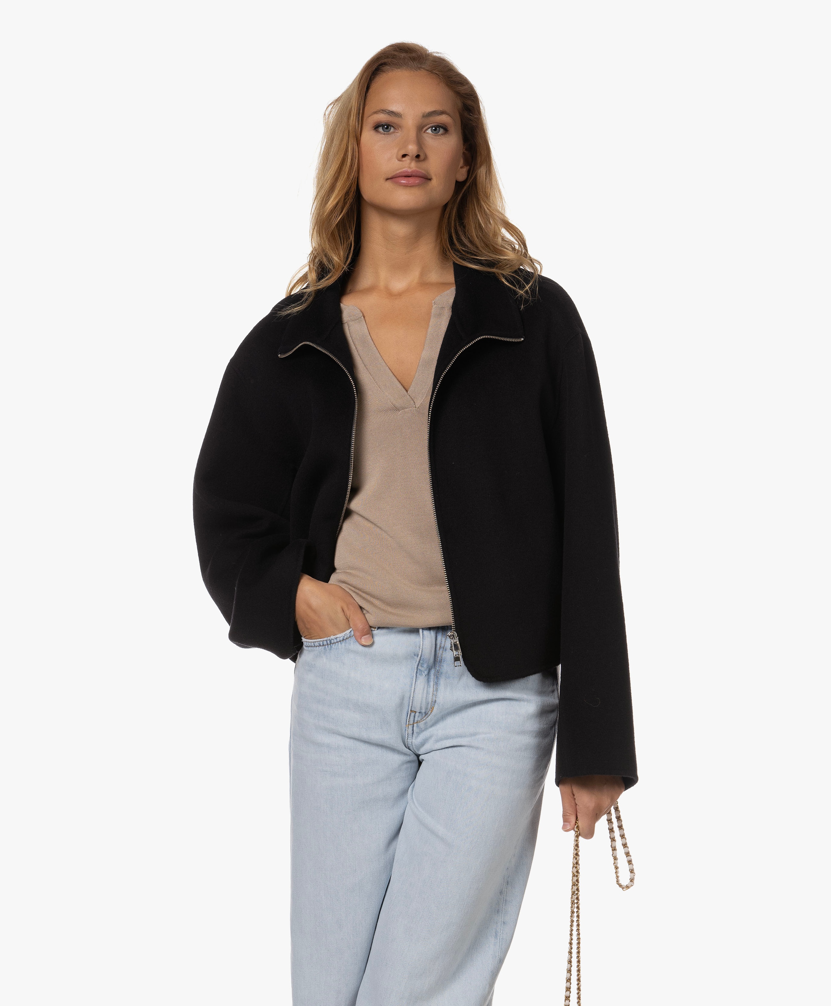 Dafina Wol-Cashmere Jack