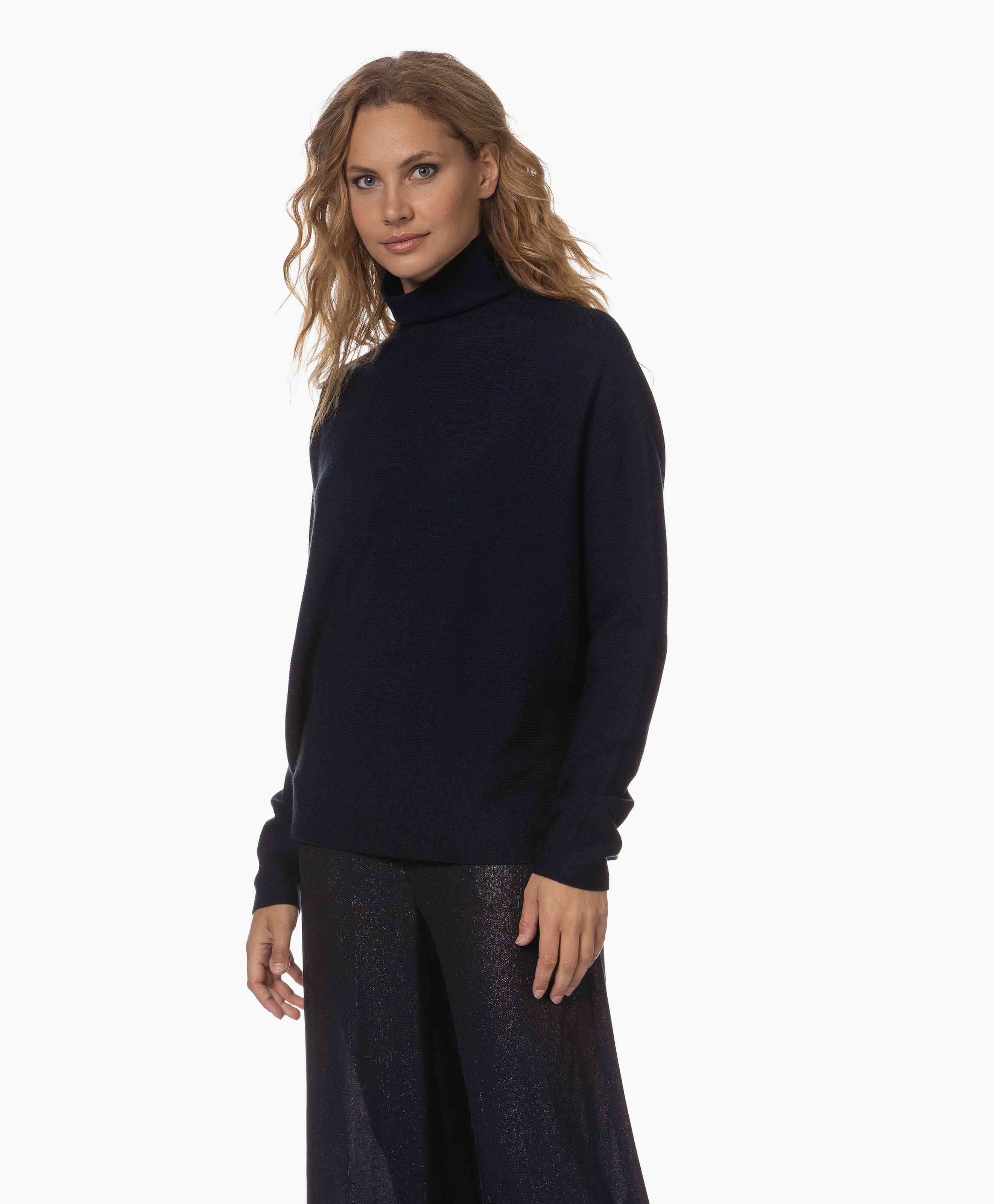 Liora Virgin Wool Turtleneck Sweater