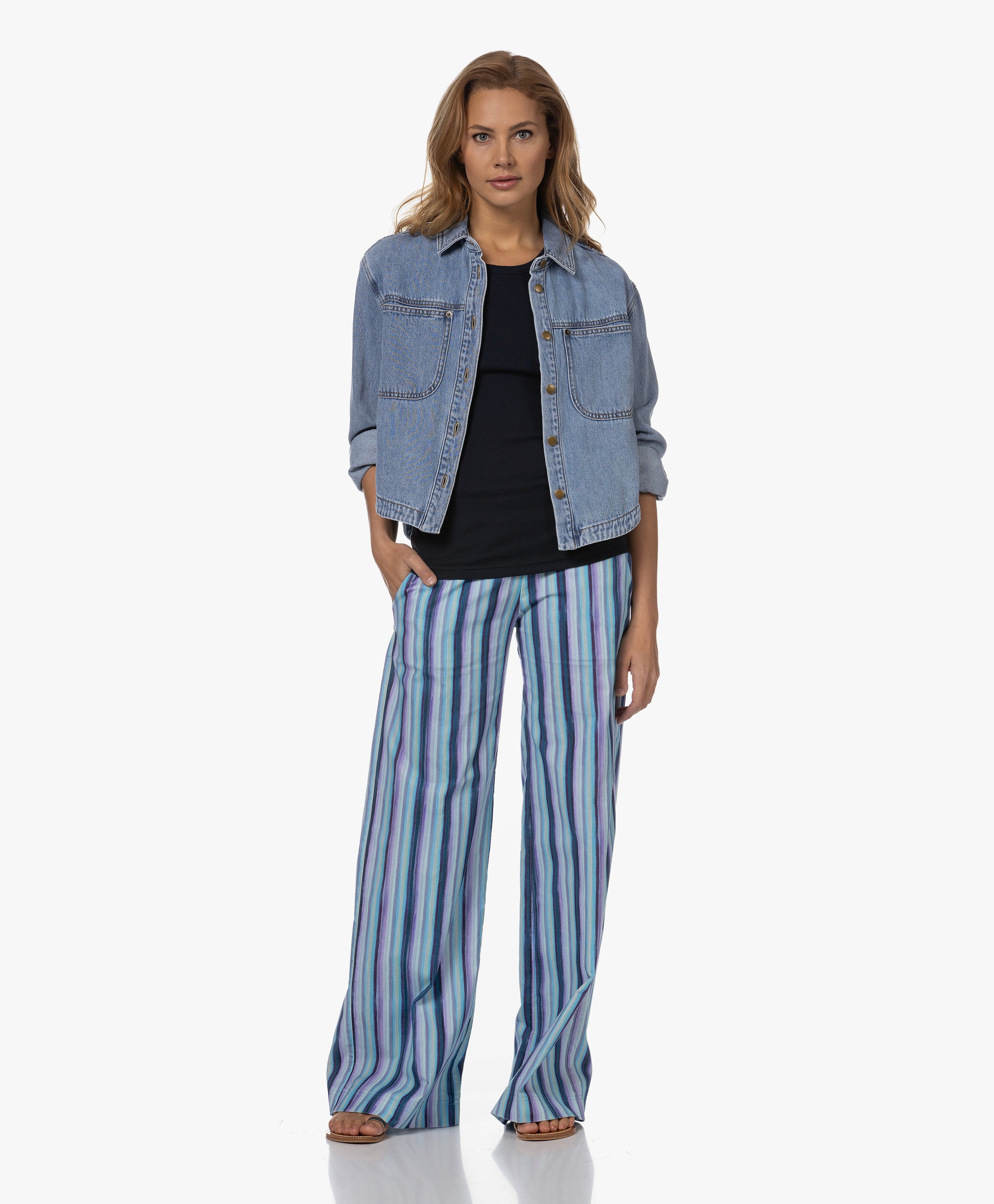 Denim Blouse
