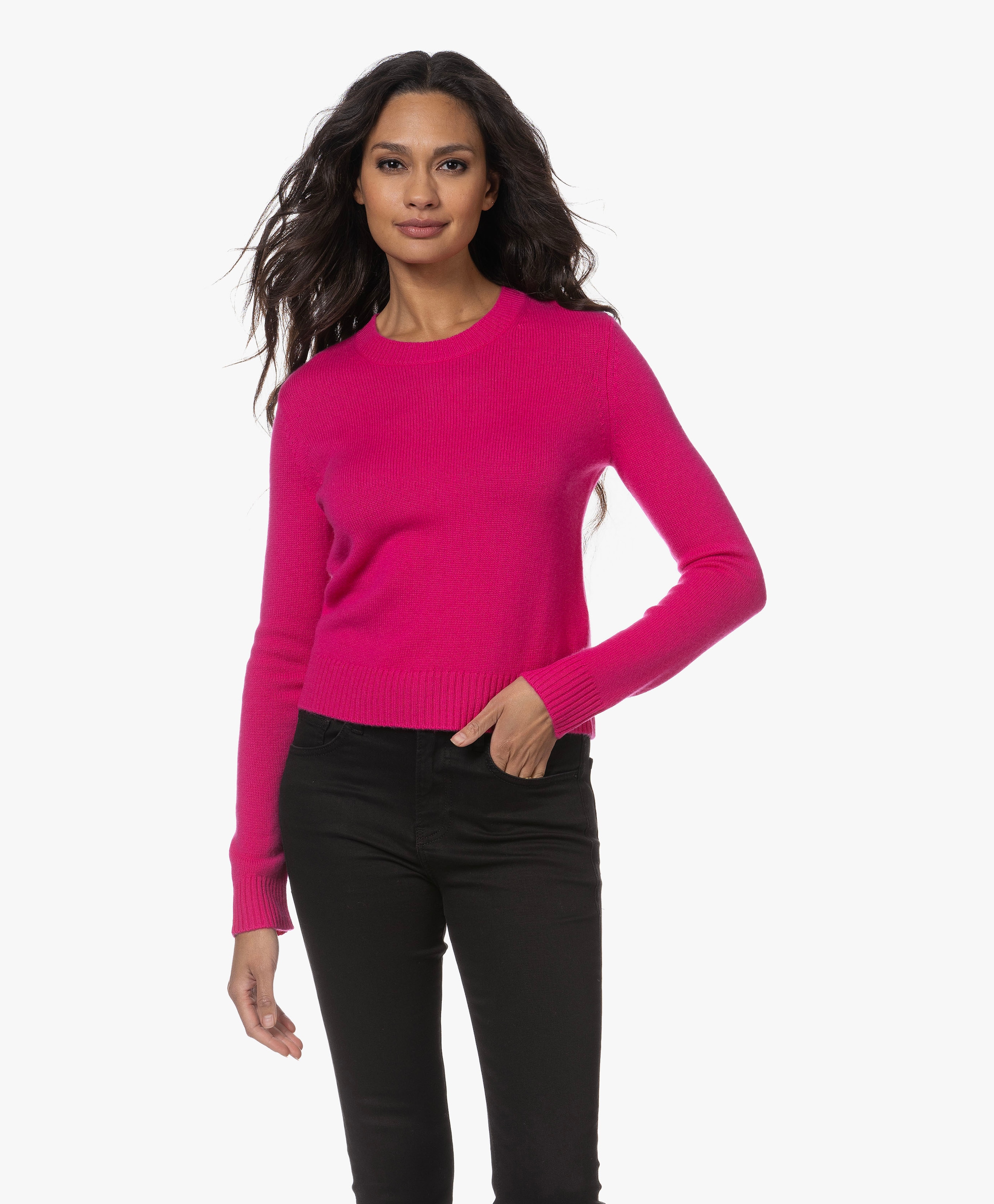 Mable Cropped Cashmere Trui