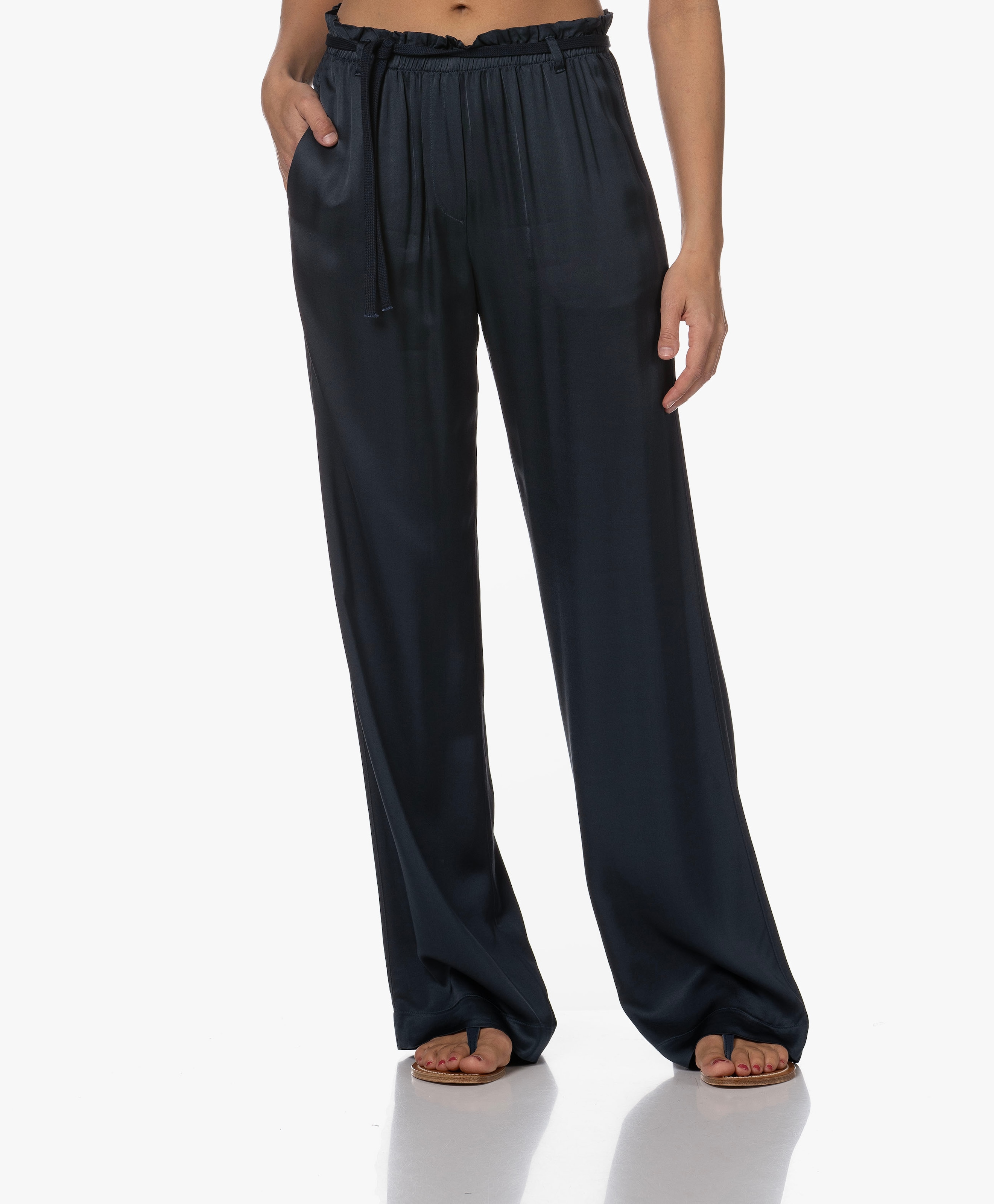 Viscose Satijn Pull-on Broek