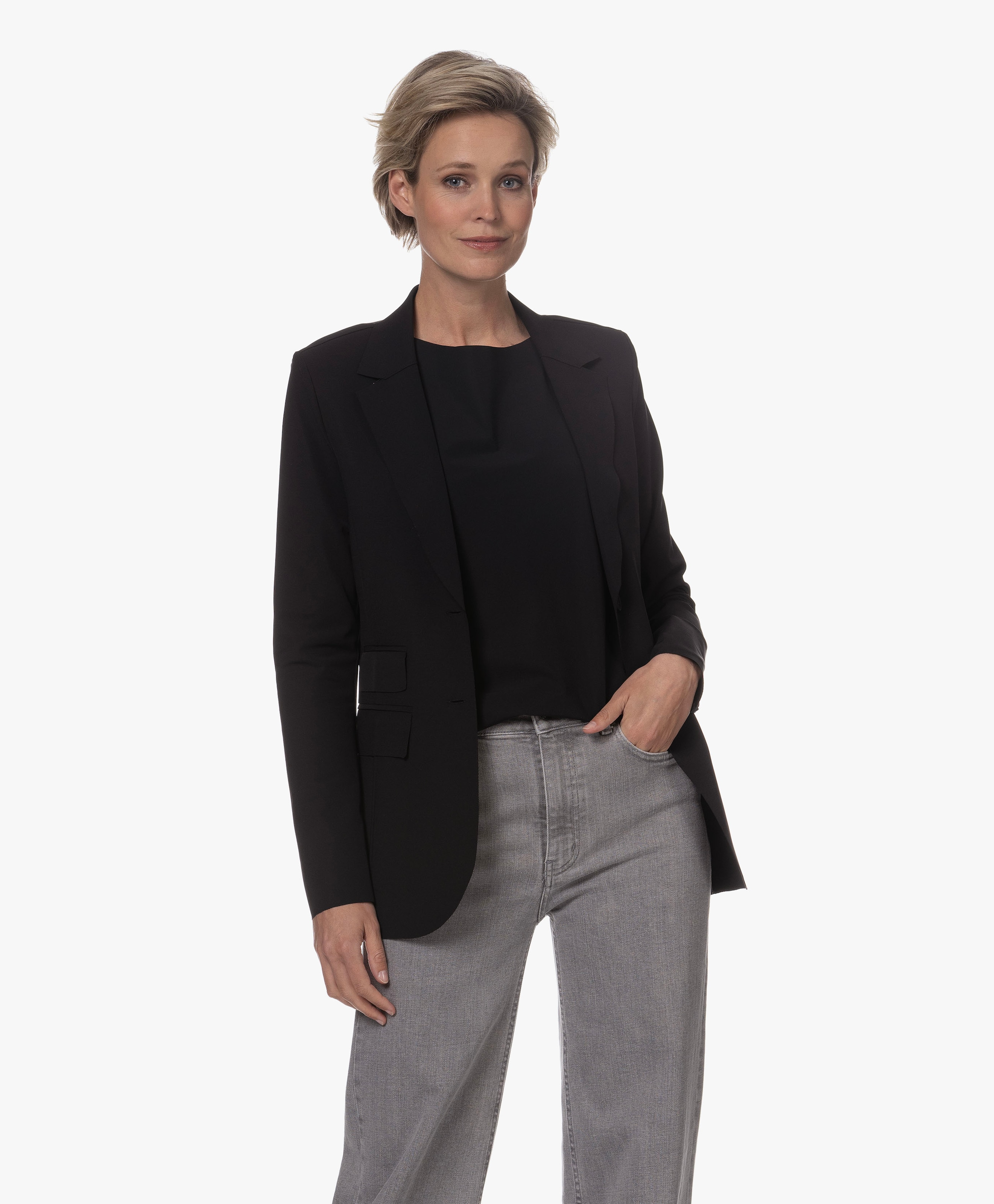 Yuu Getailleerde Blazer