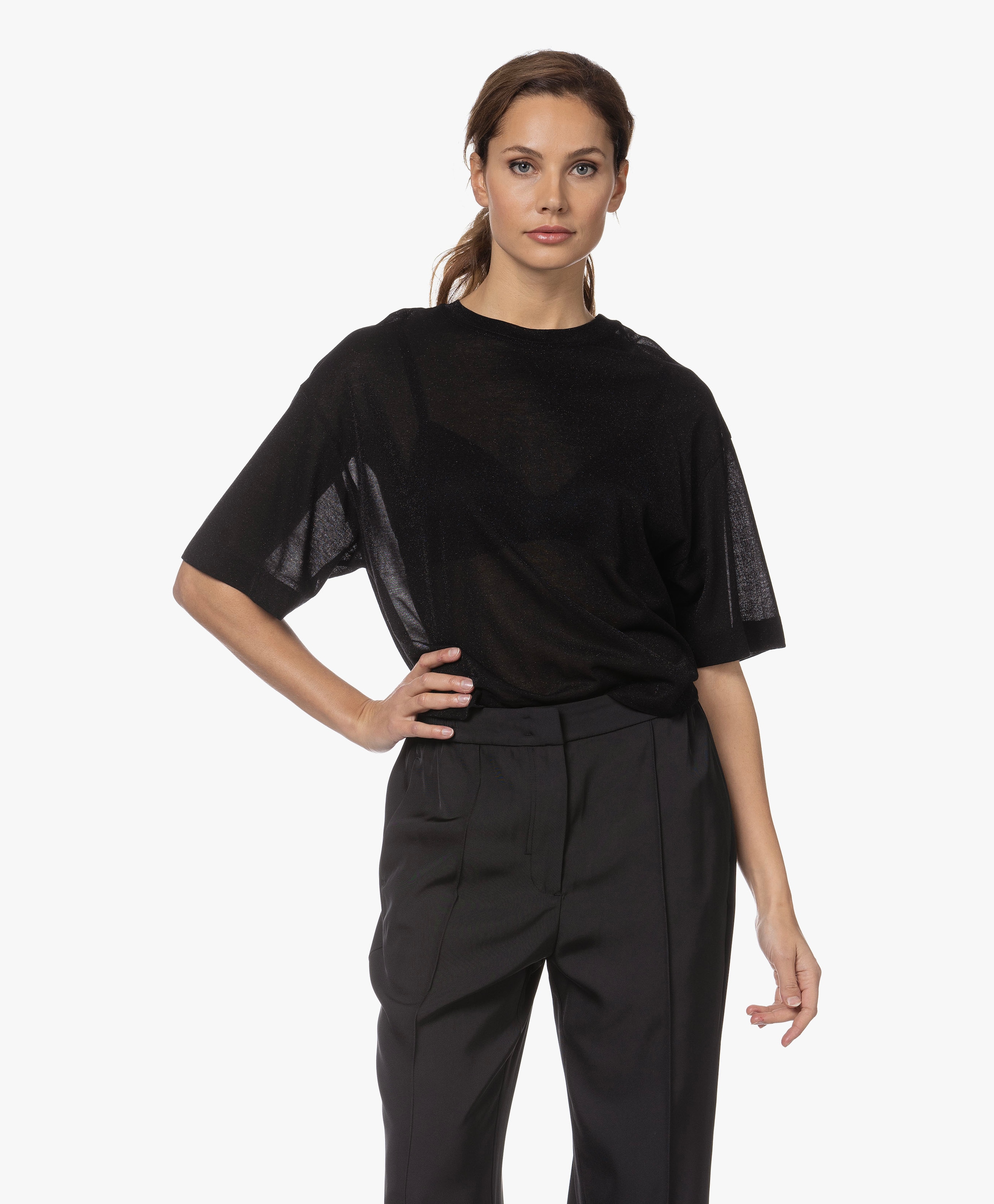 Lilani Lurex Viscosemix T-shirt