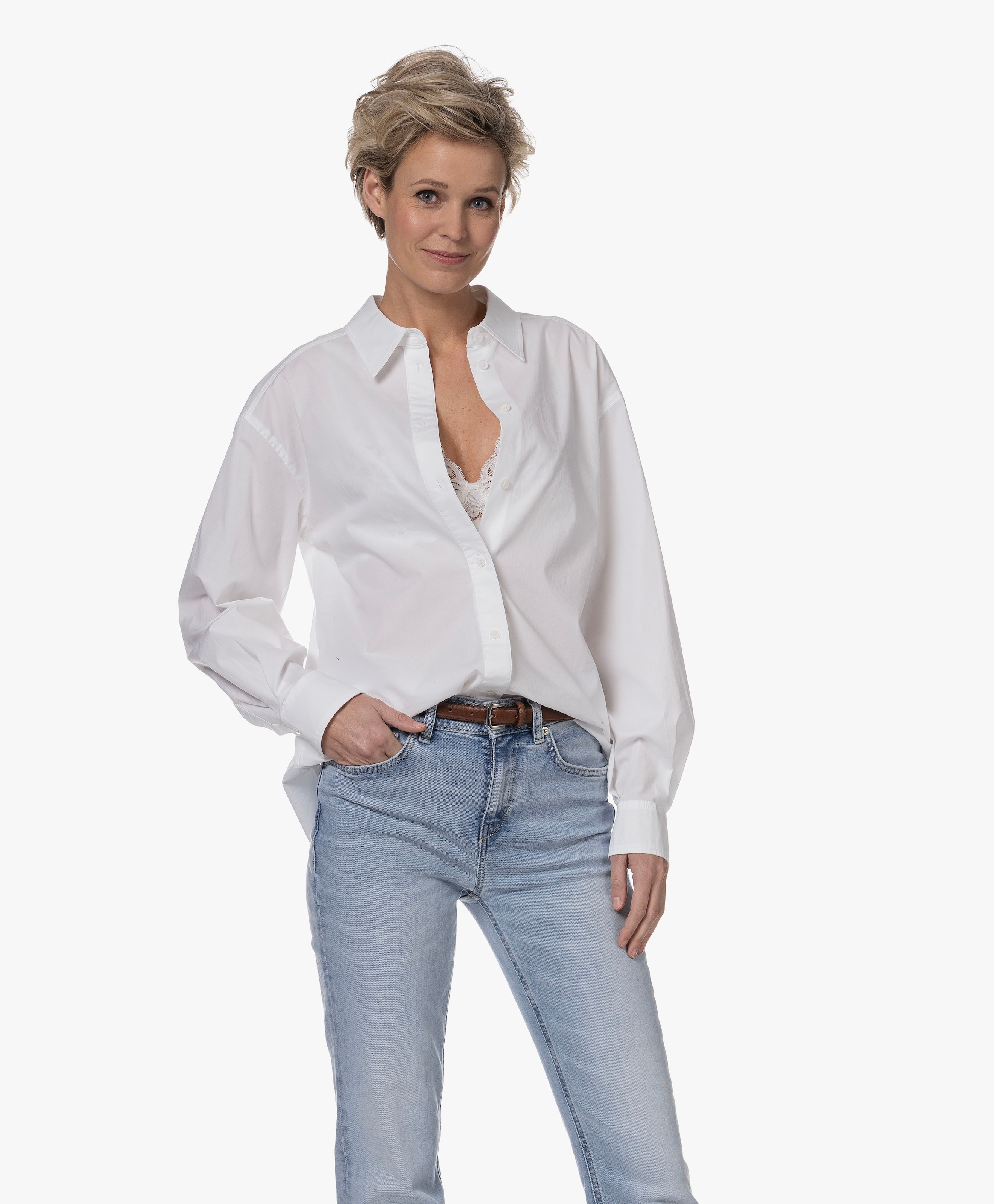 Dhyana Poplin Overhemd