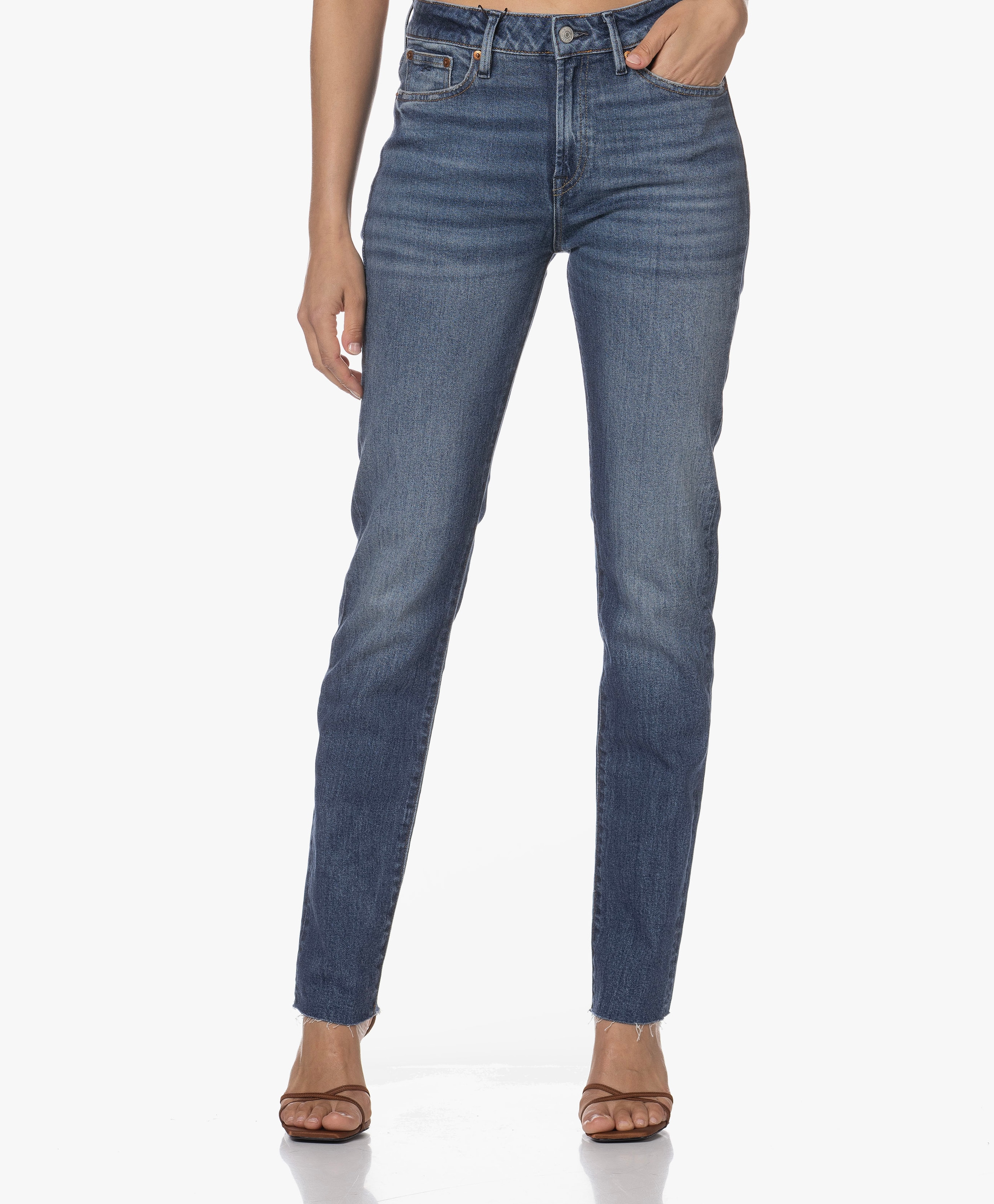 Jolie Slim-fit Straight Jeans