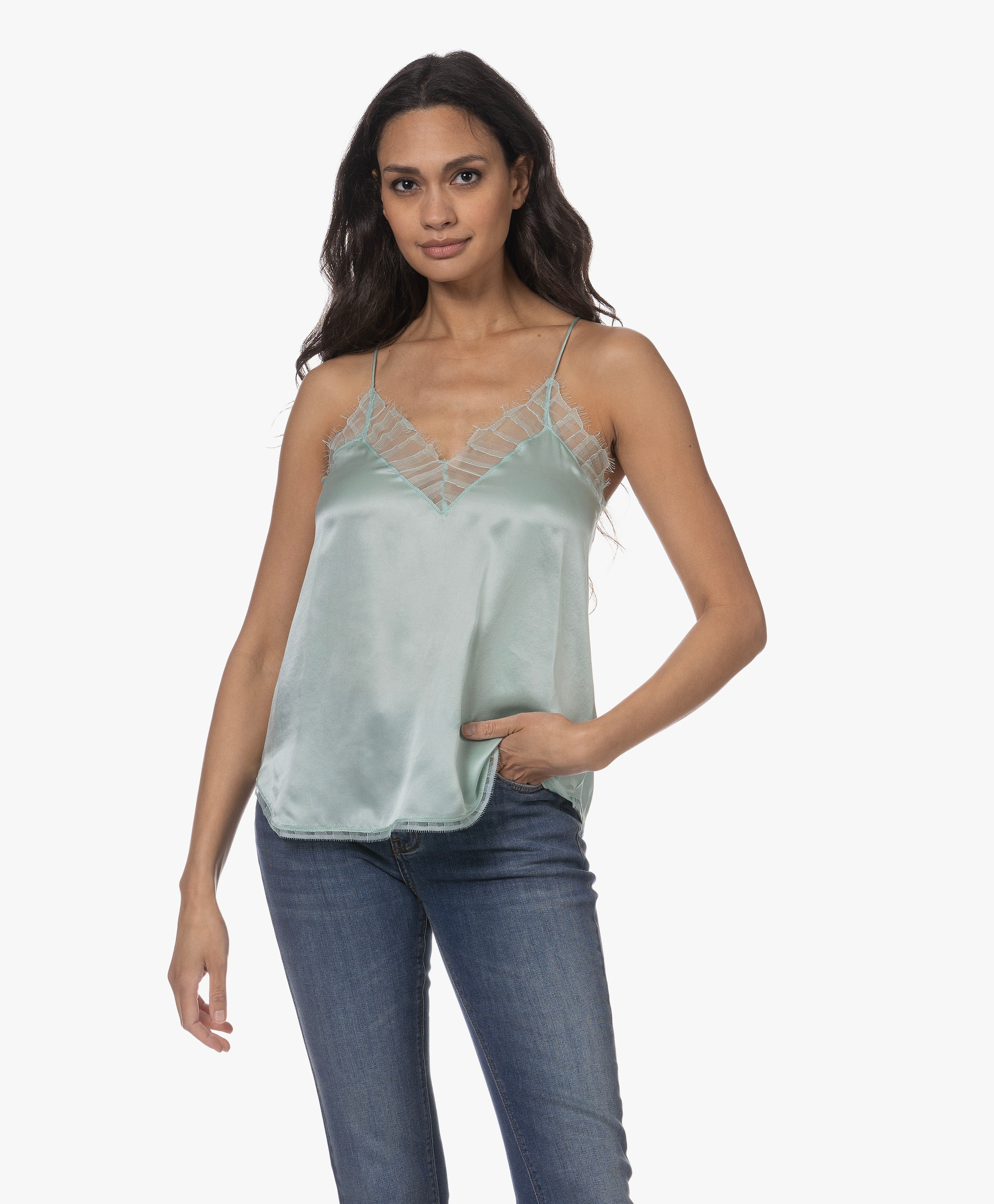 Berwyn Zijden Camisole