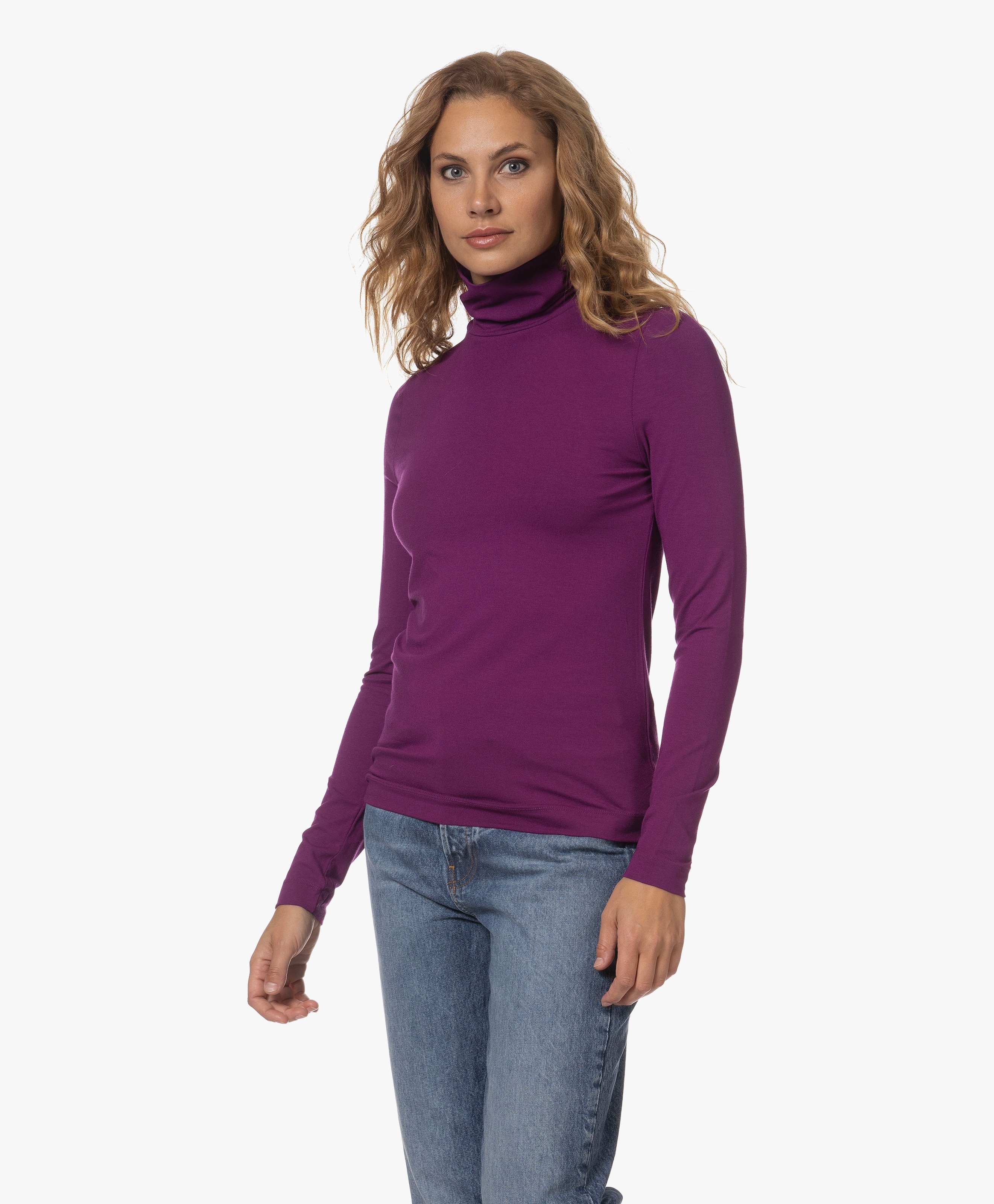 Mees Viscose Turtleneck