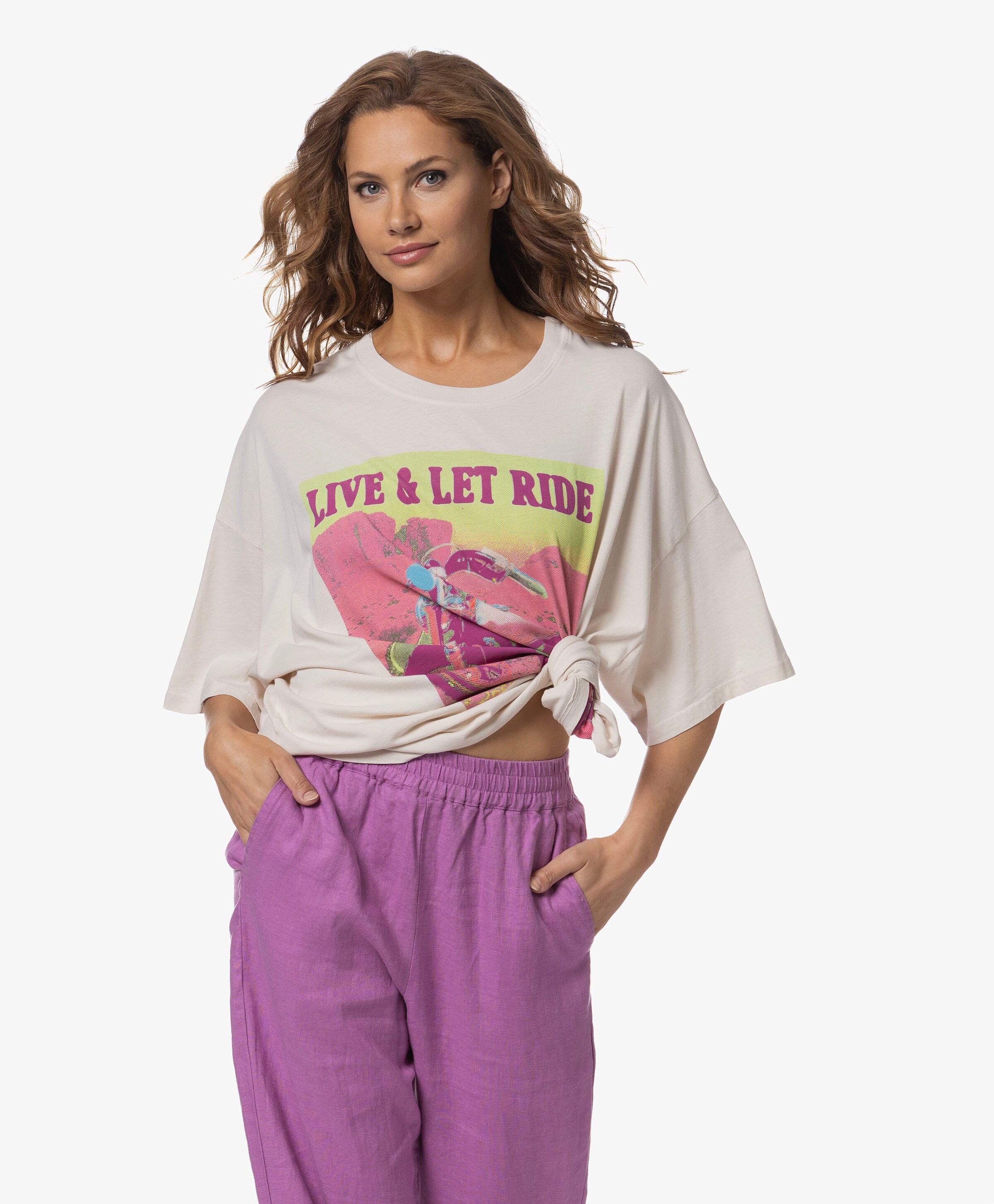 Live And Let Ride Oversized Tee