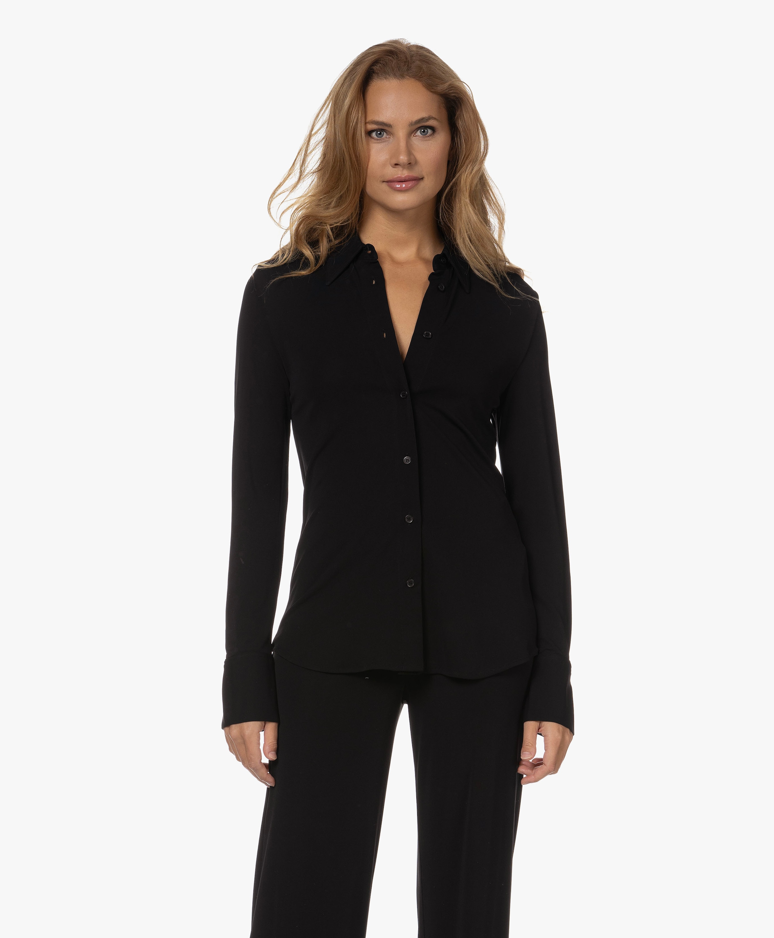 Fluid Jersey Blouse