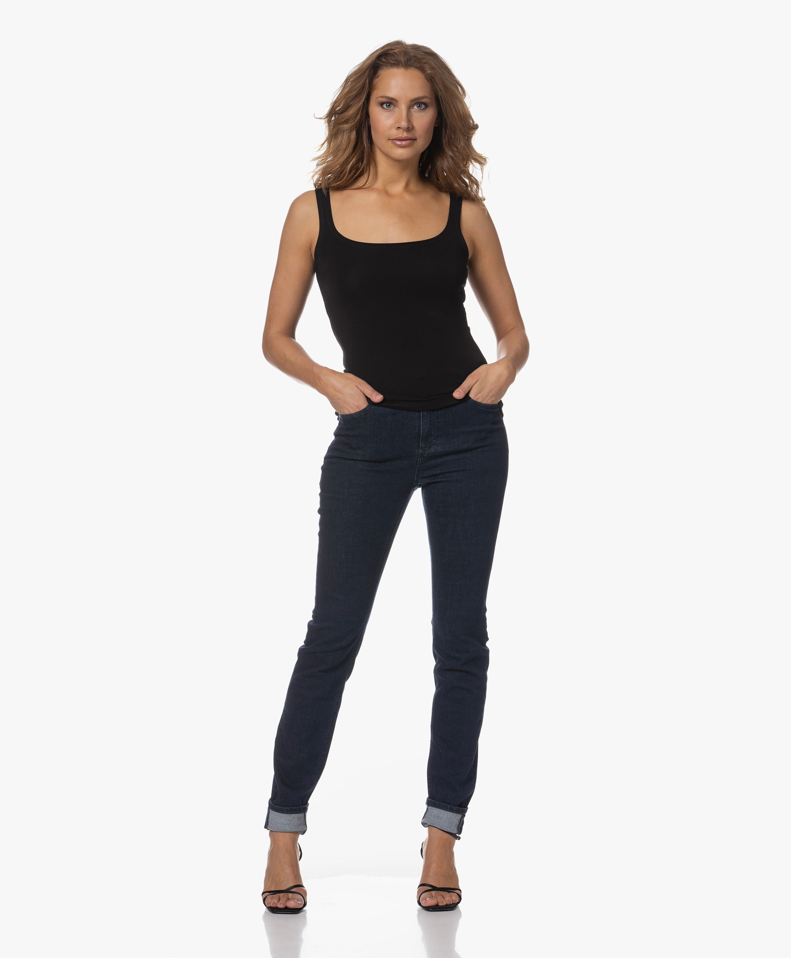 U-hals Viscose Top