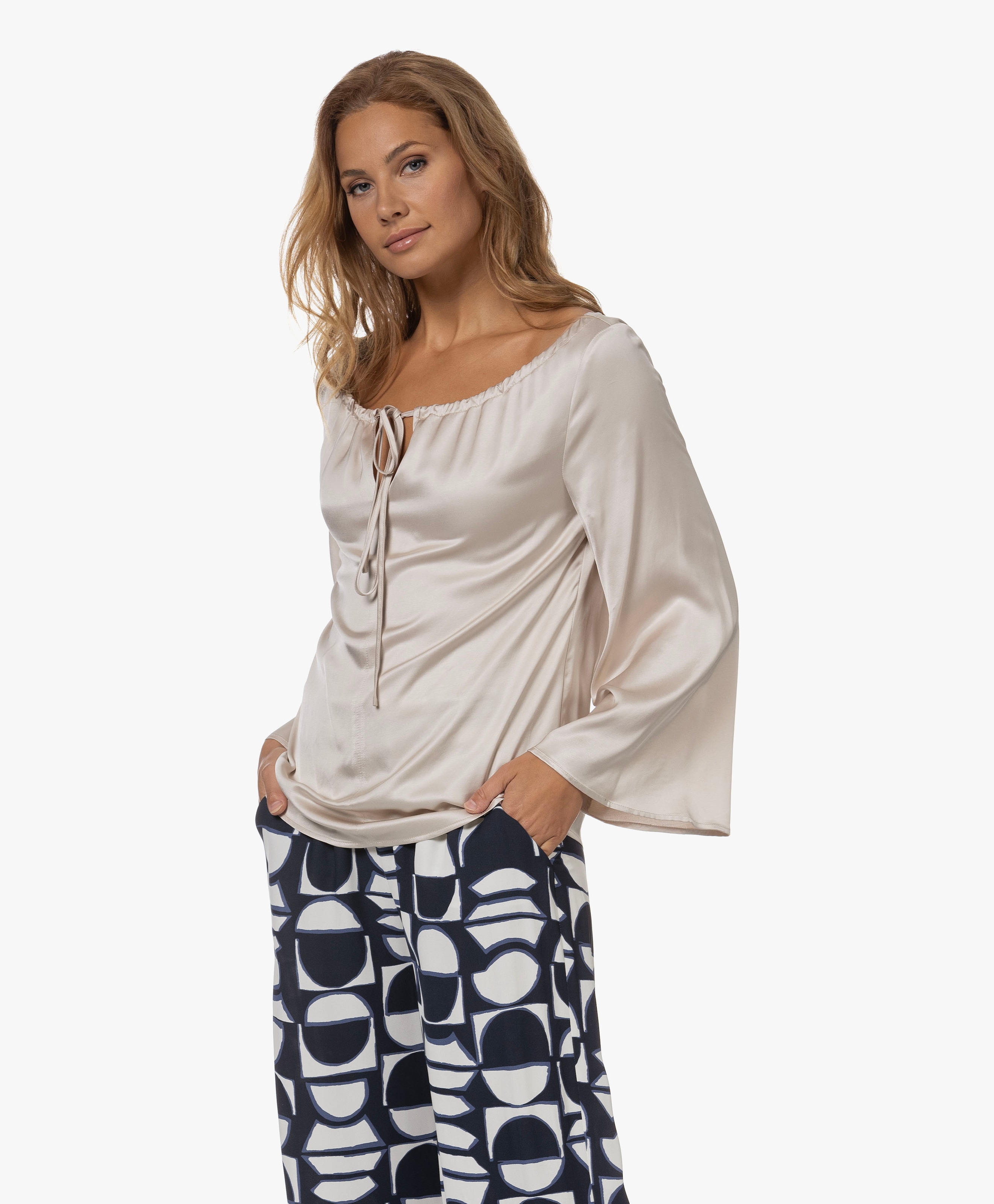 Off-The-Shoulder Blouse