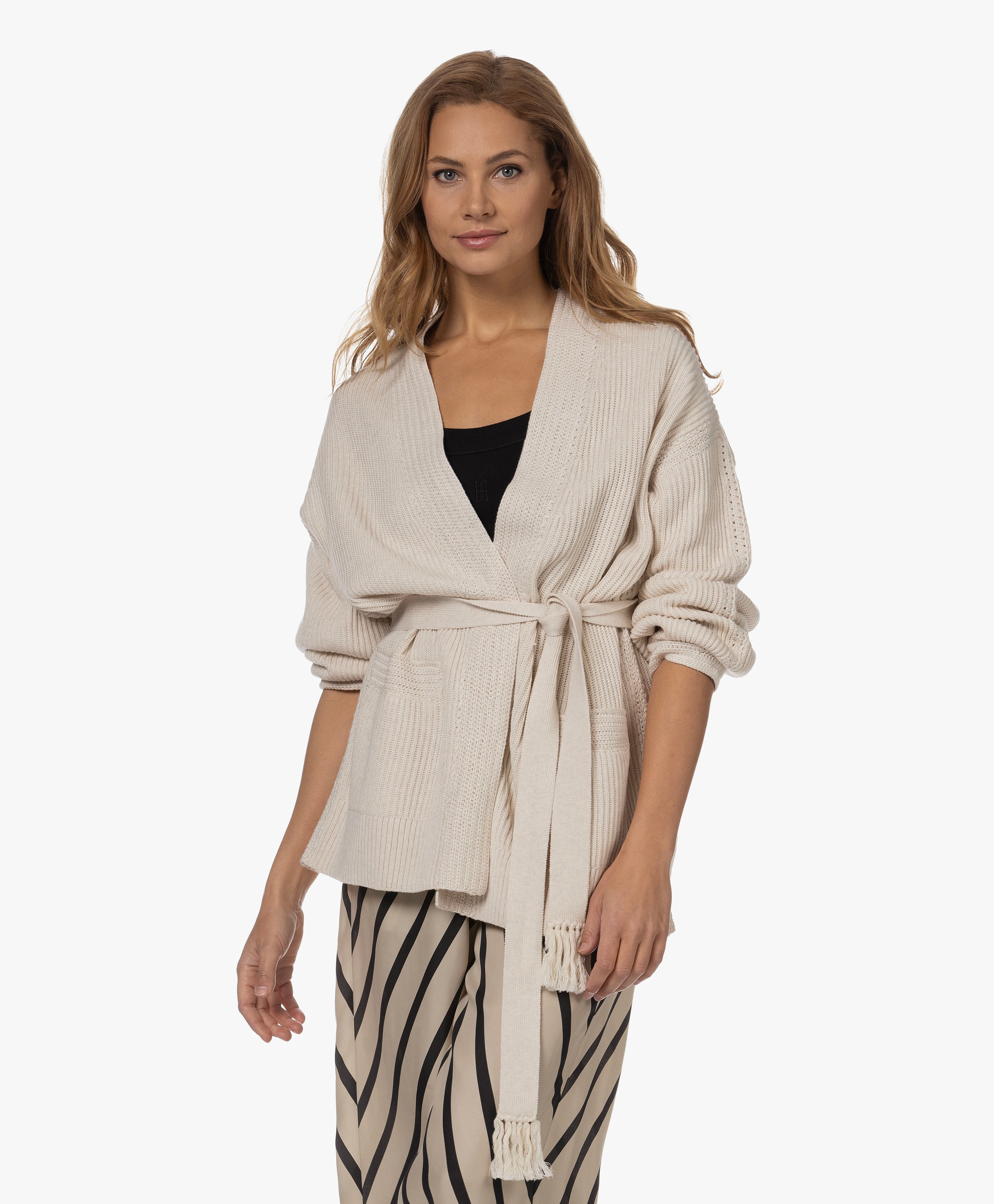 Rib Gebreid Vest