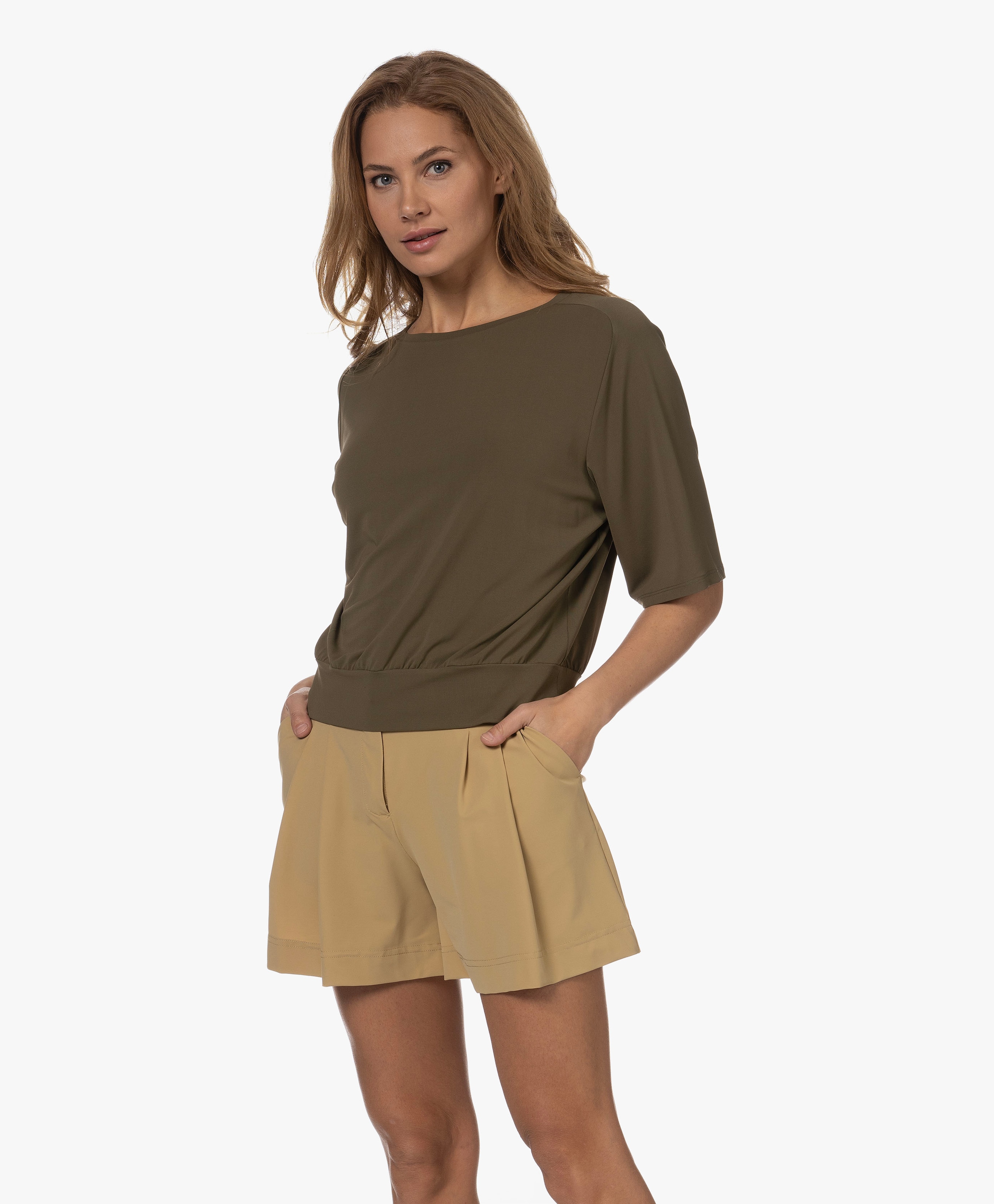 Crêpe Jersey Top