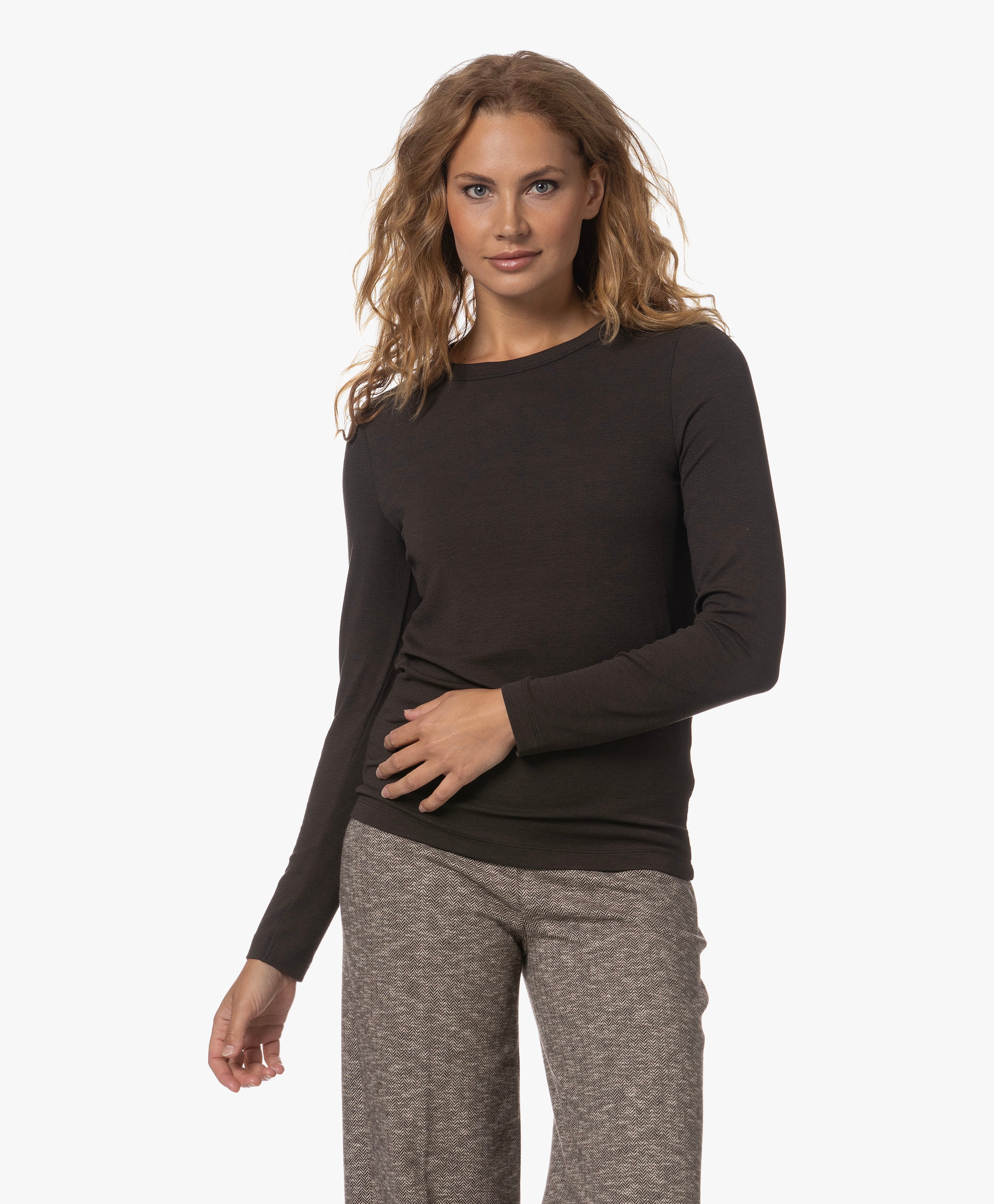 Bajari Ribbed Modal Long Sleeve