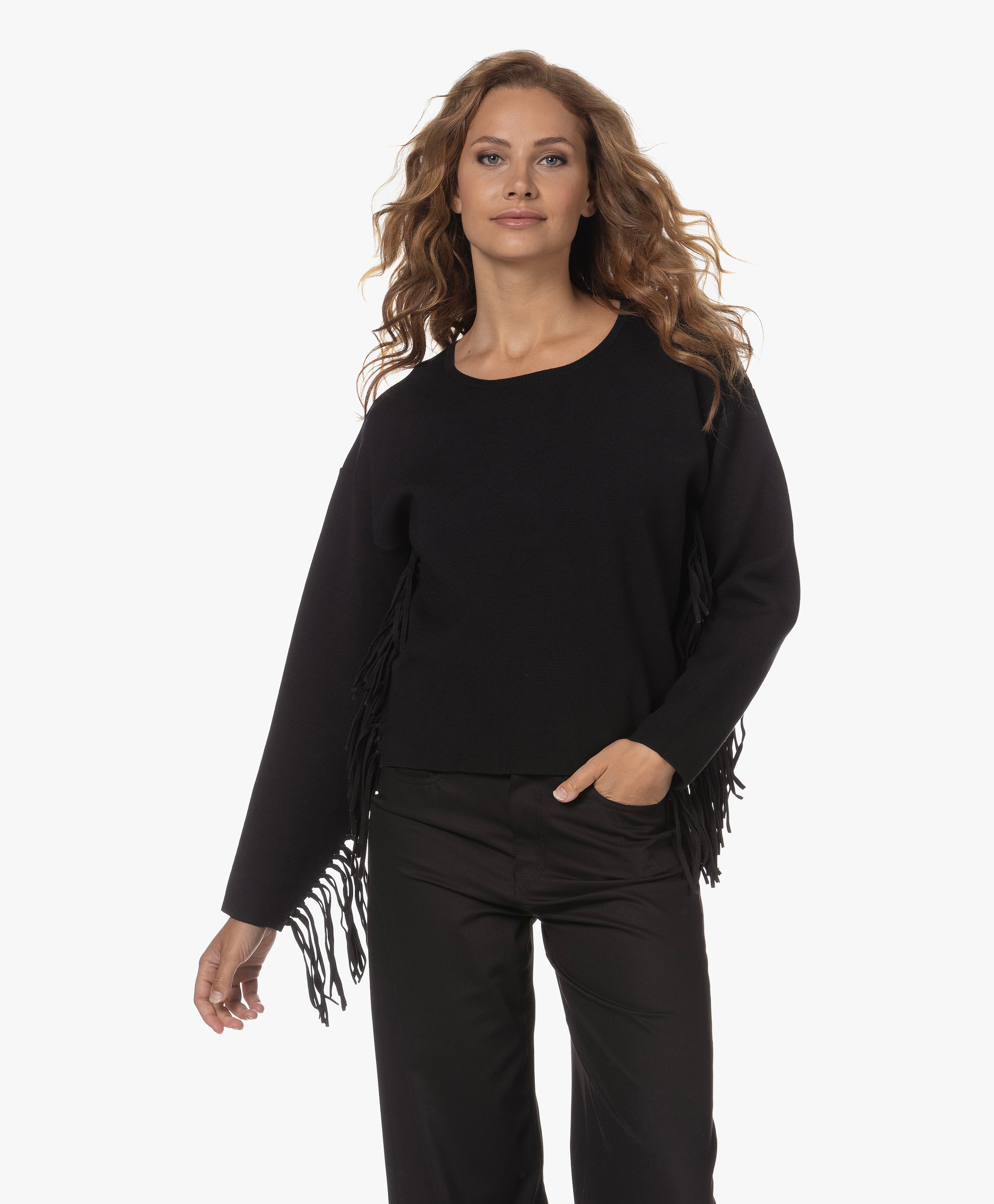 Tagillu Fringe Sweater