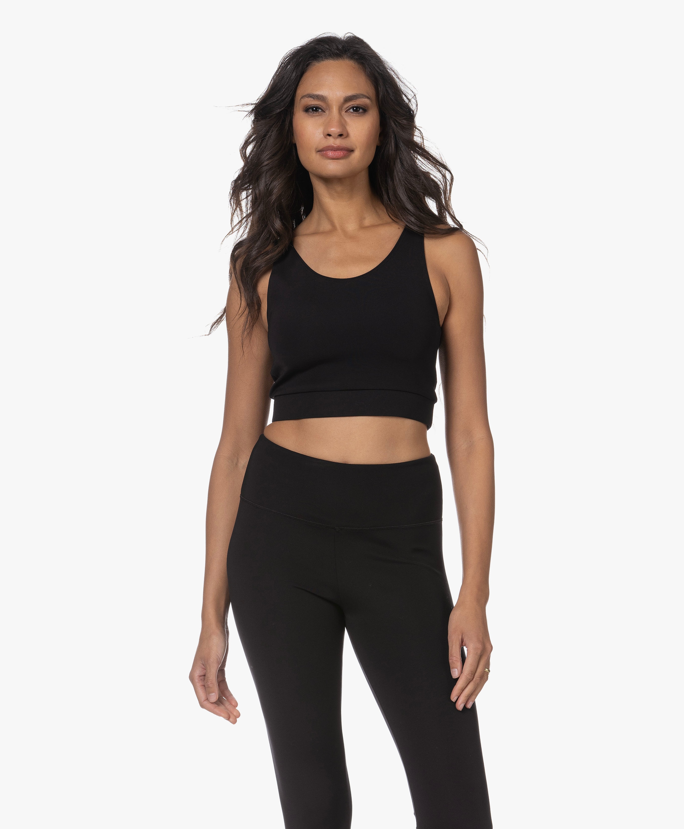 Modern Balance Cropped Sport Top