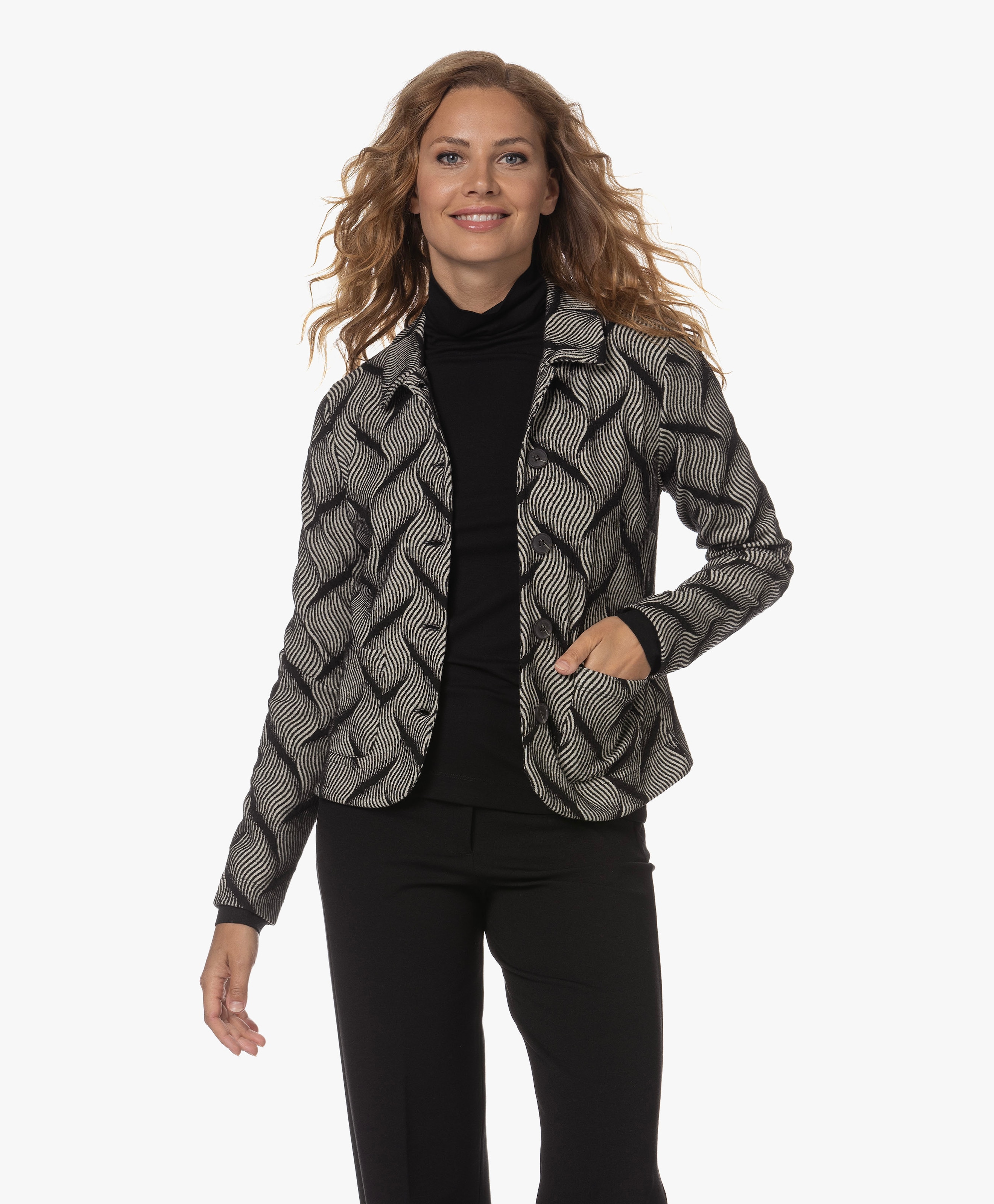 Jaaf Jersey Jasje met Print