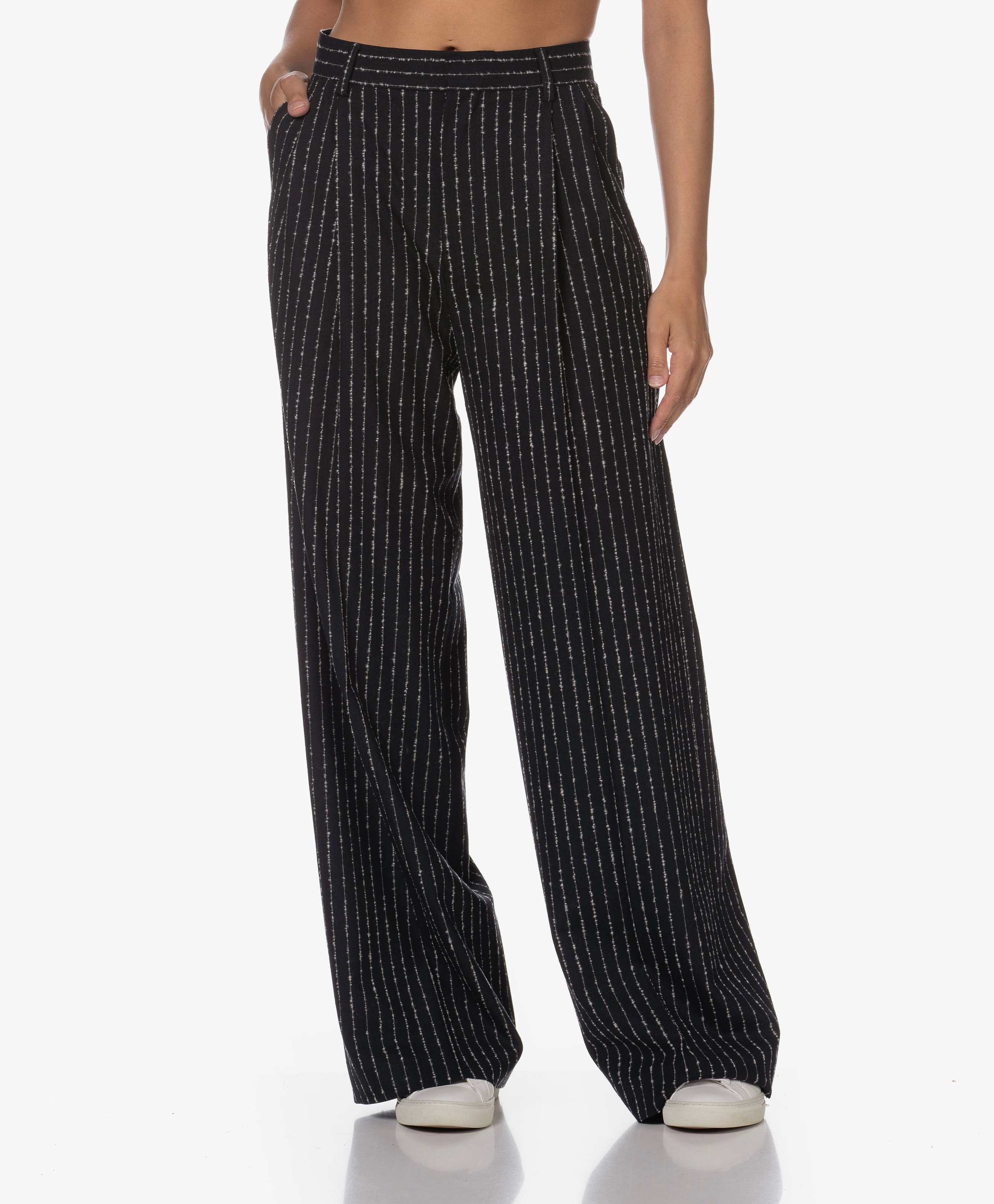 Darcey Pinstripe Trousers