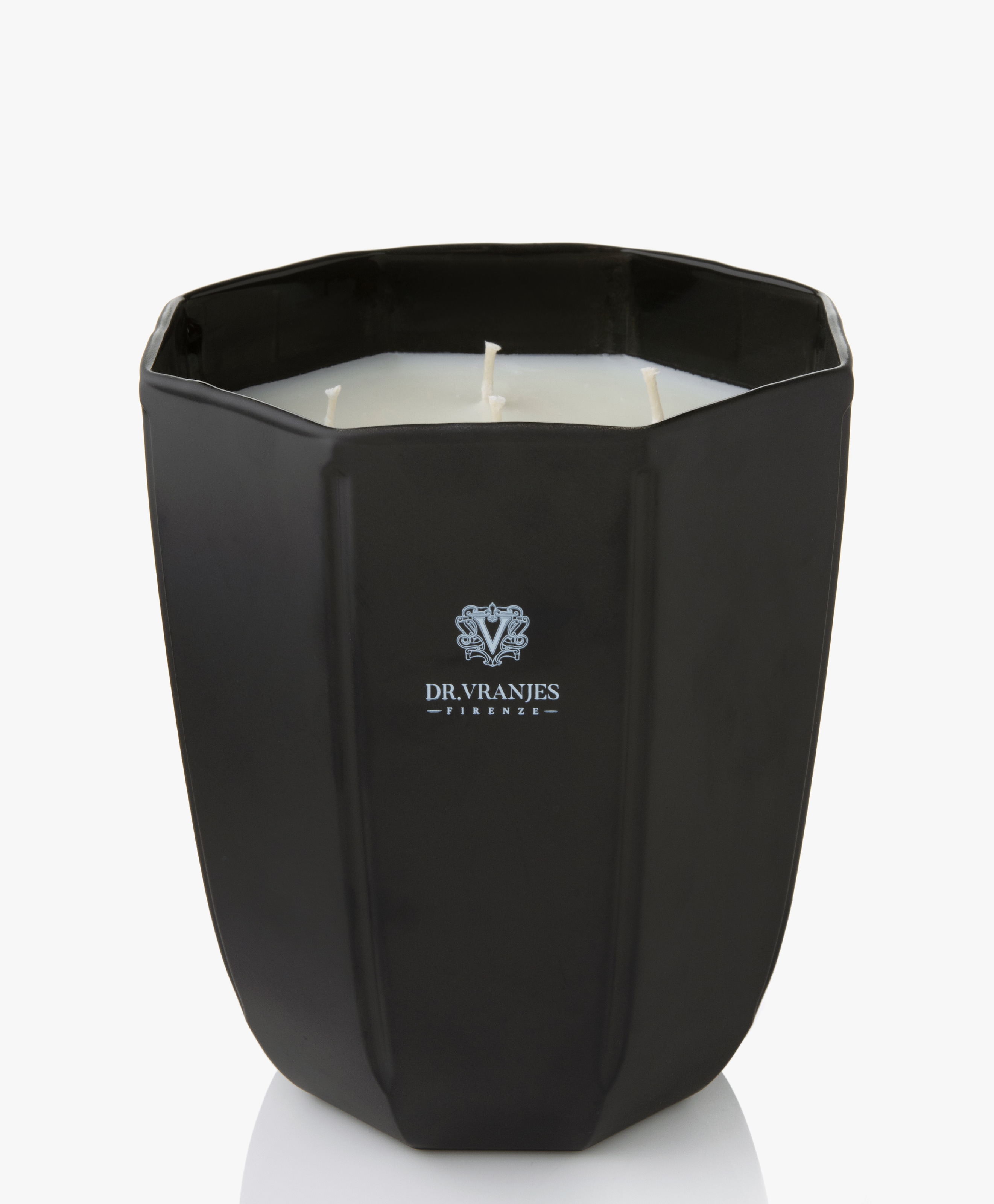 Ambra Scented Candle in Onyx Vase