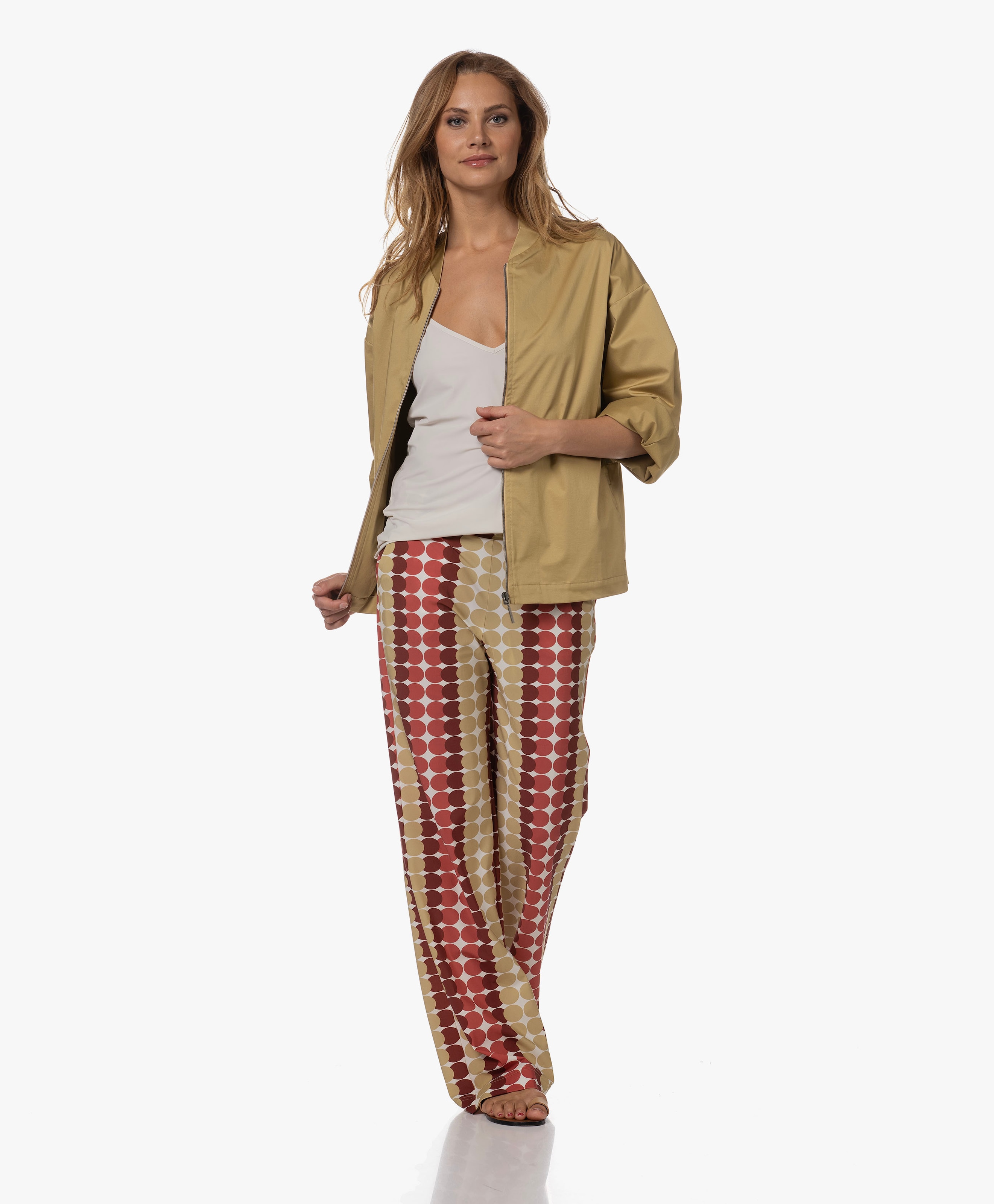 Sangi Cotton Satin Jacket