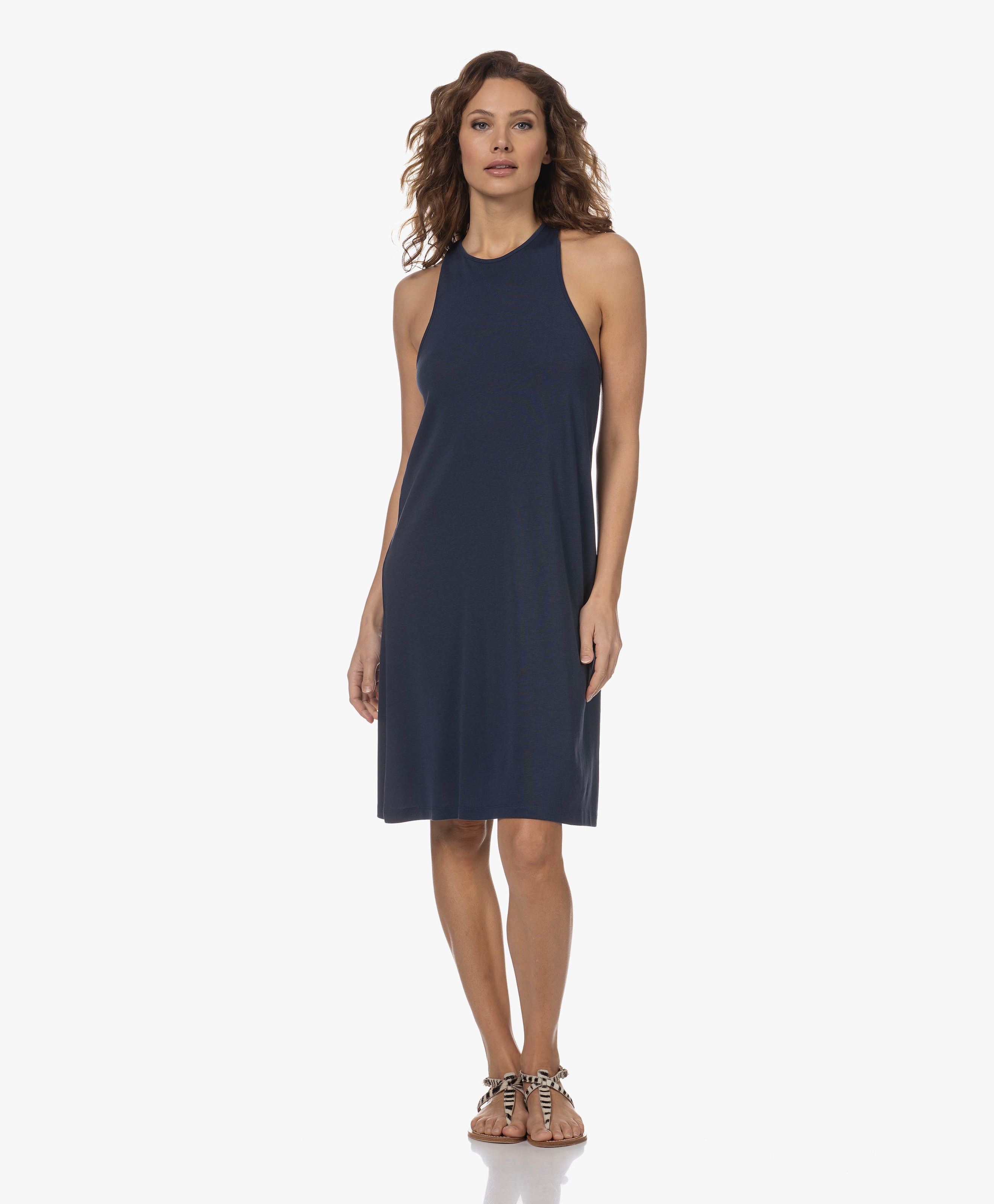Vidro Lyocell-Katoen Jersey Jurk
