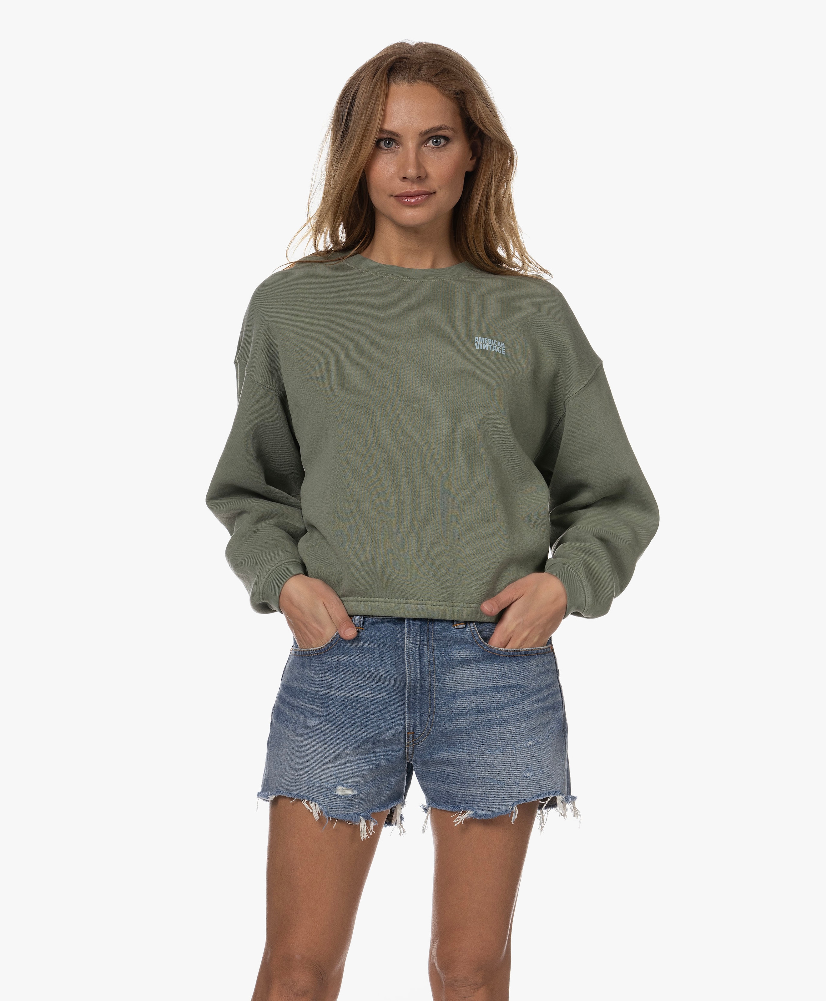 Izubird Stretch-Katoenen Sweatshirt