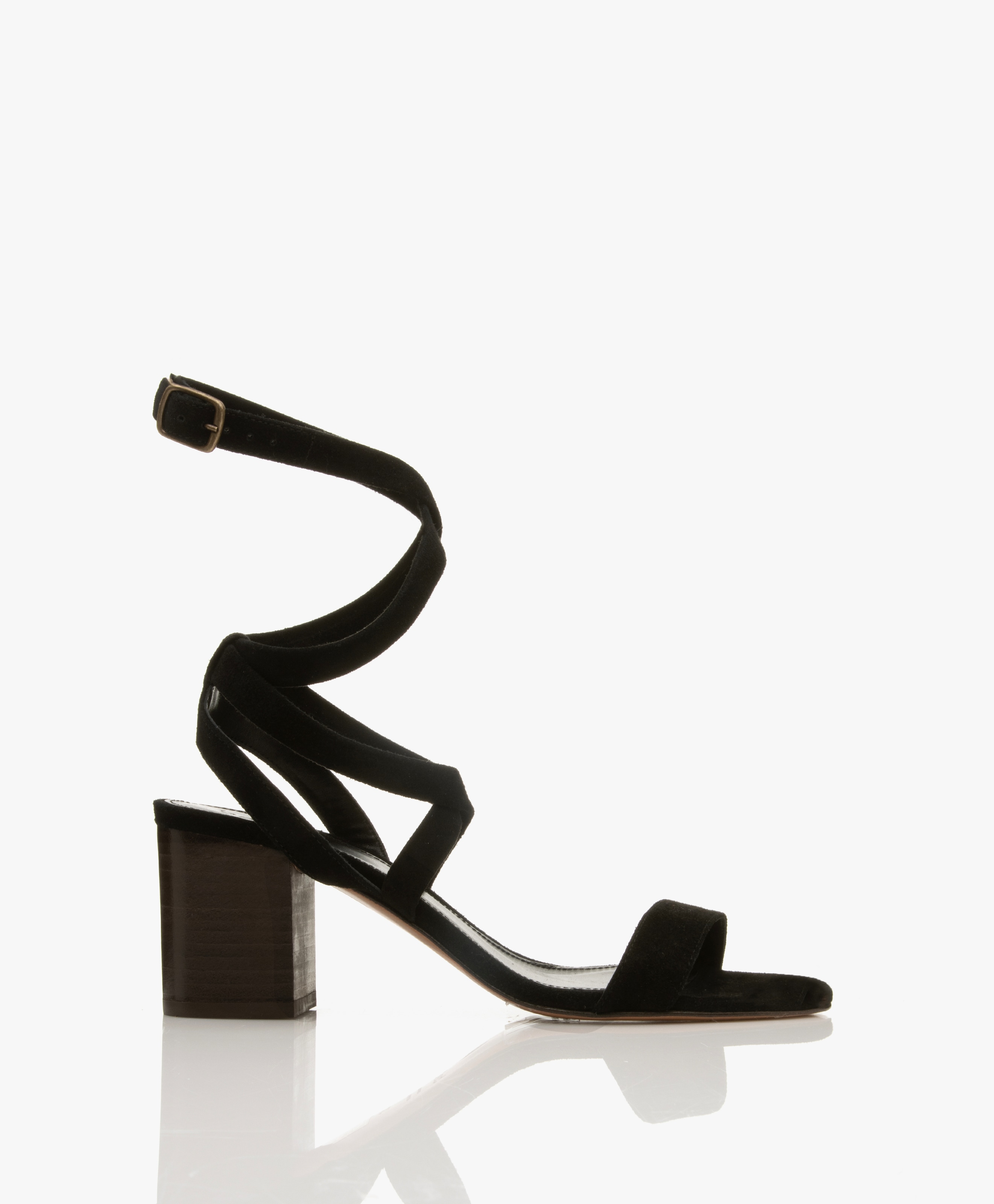 Cequoia Suede Heeled Sandals