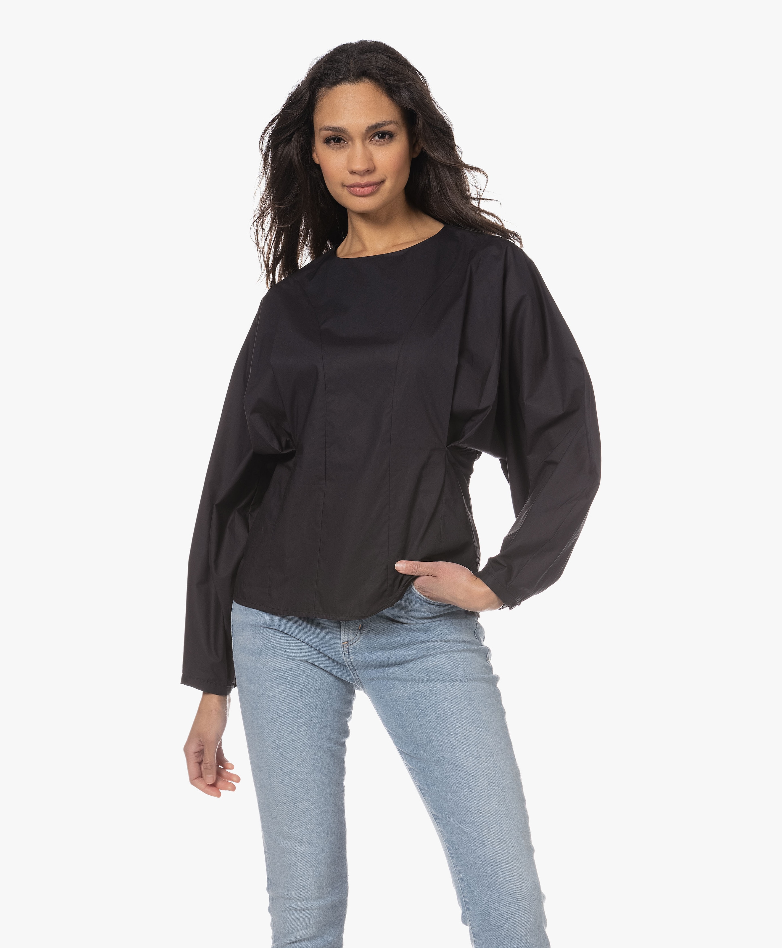 Maias Poplin Blouse