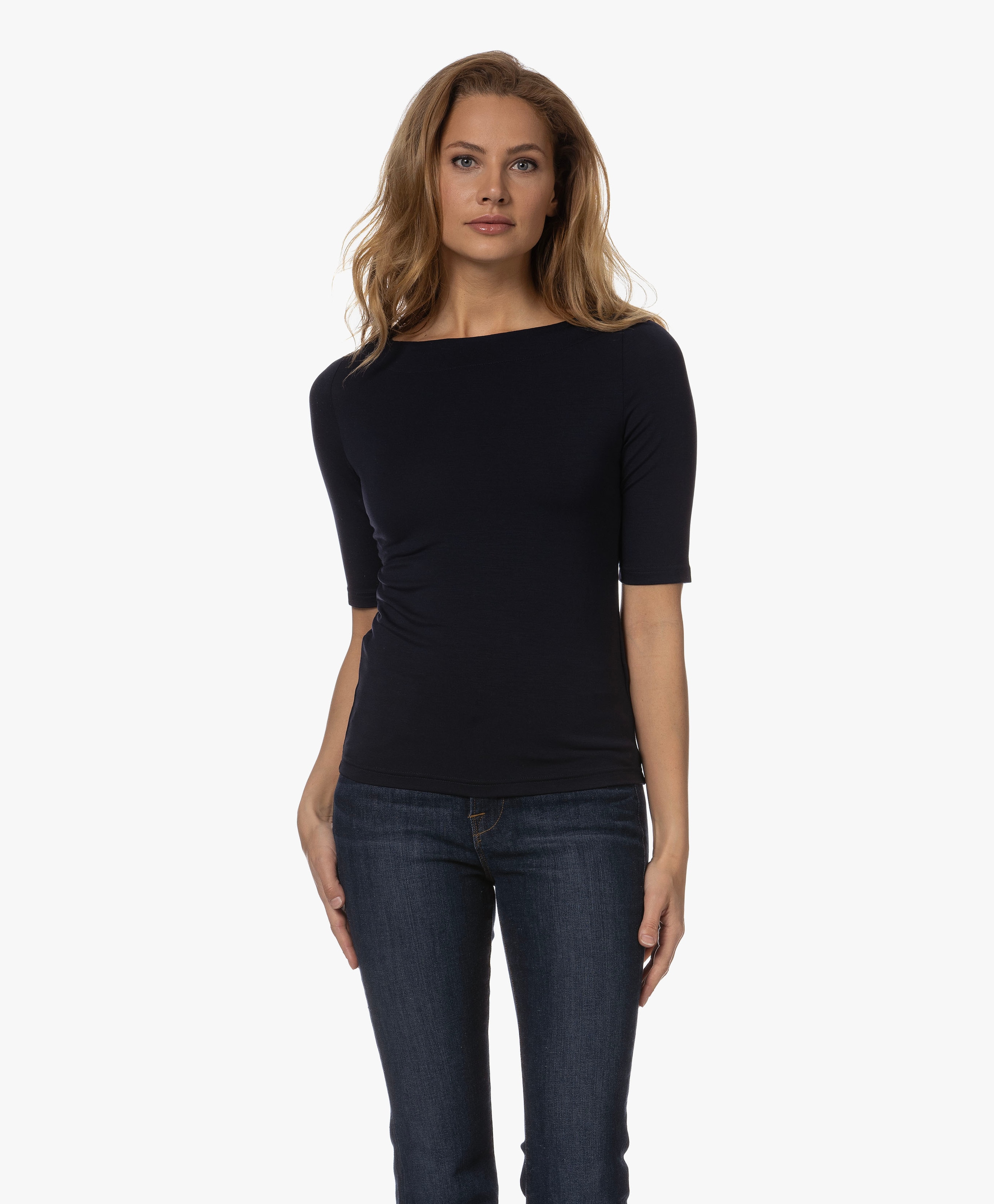 Tencel Boothals T-shirt