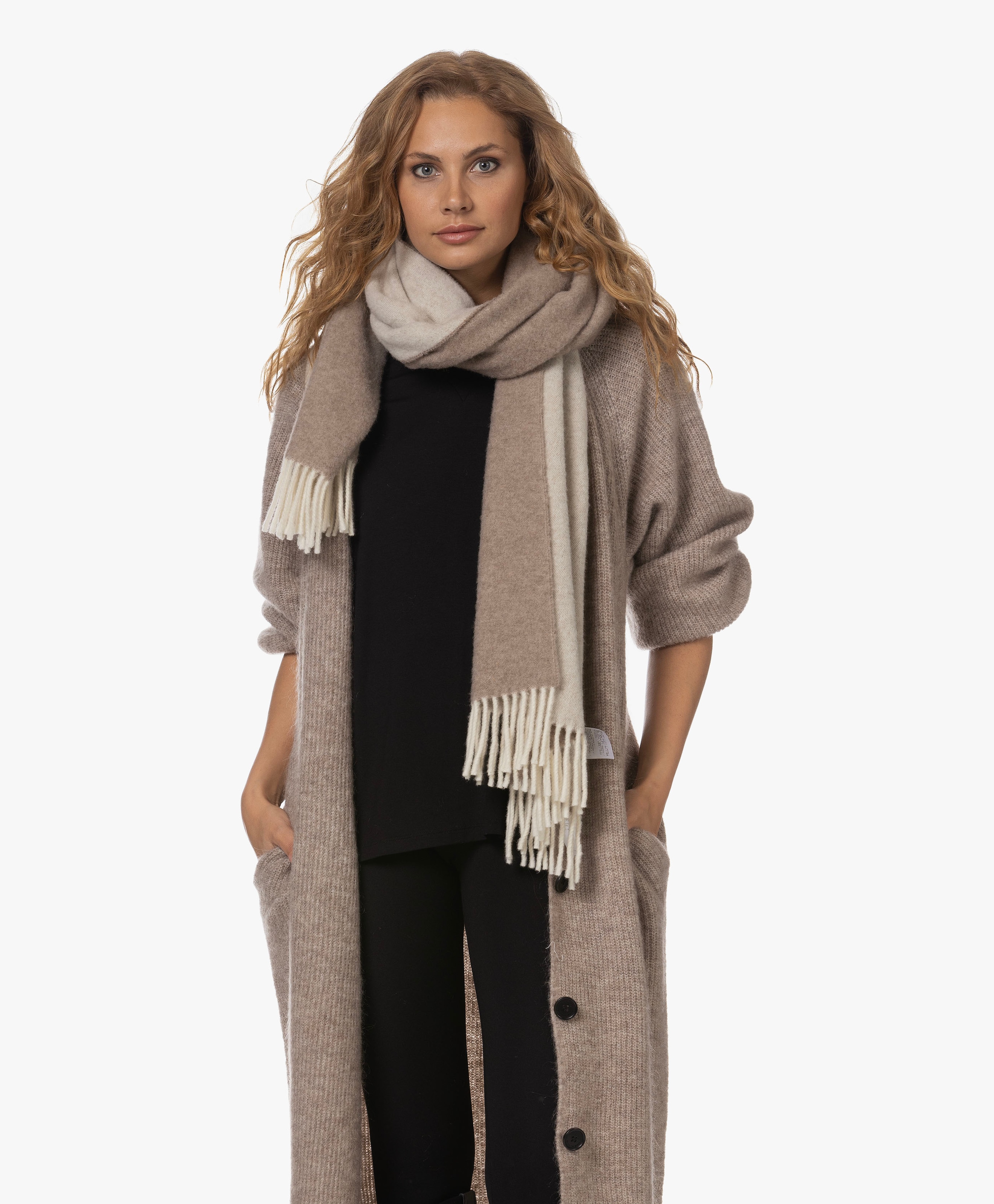 Monogram Wol-Cashmere Sjaal