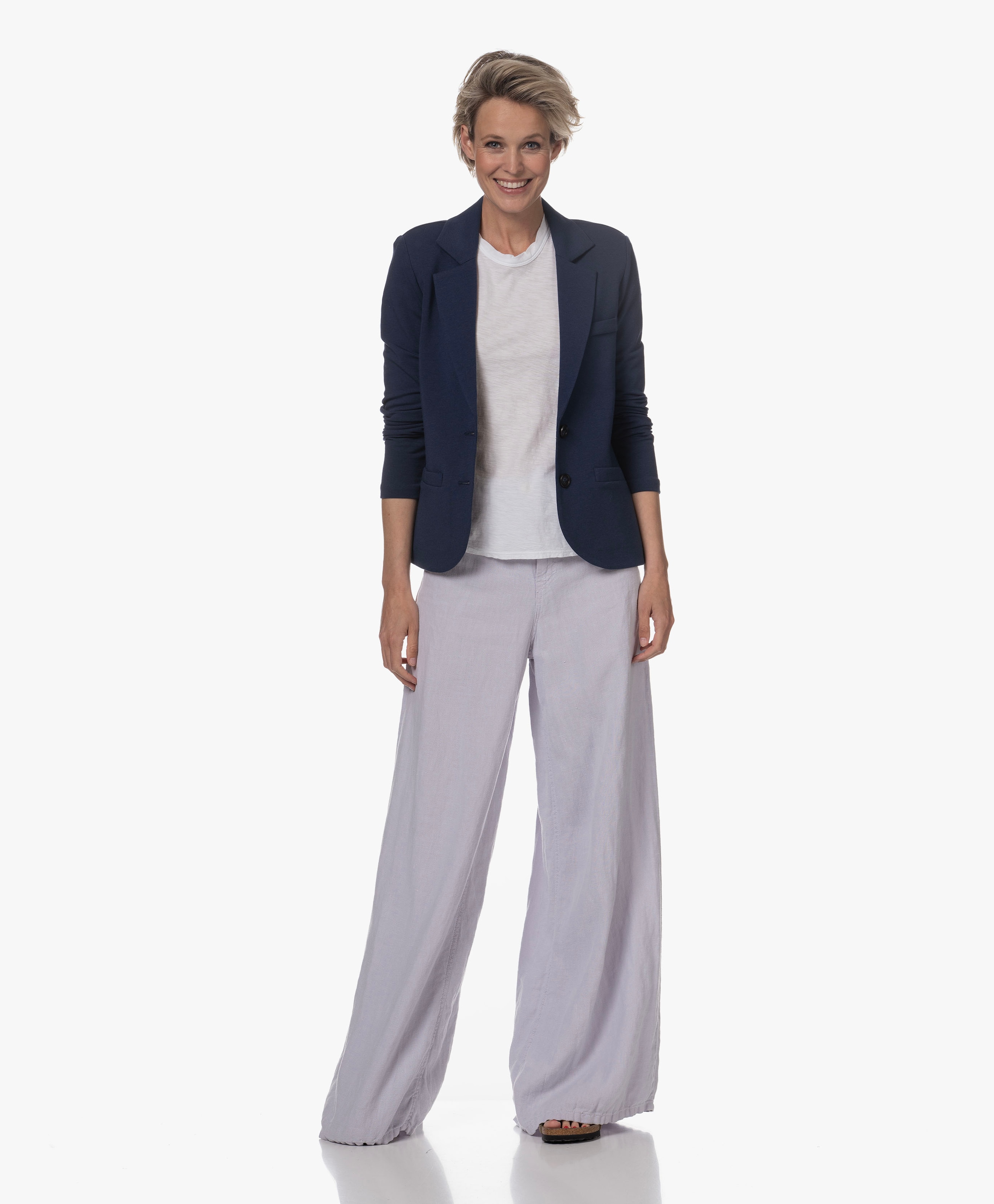 Getailleerde Jersey Blazer