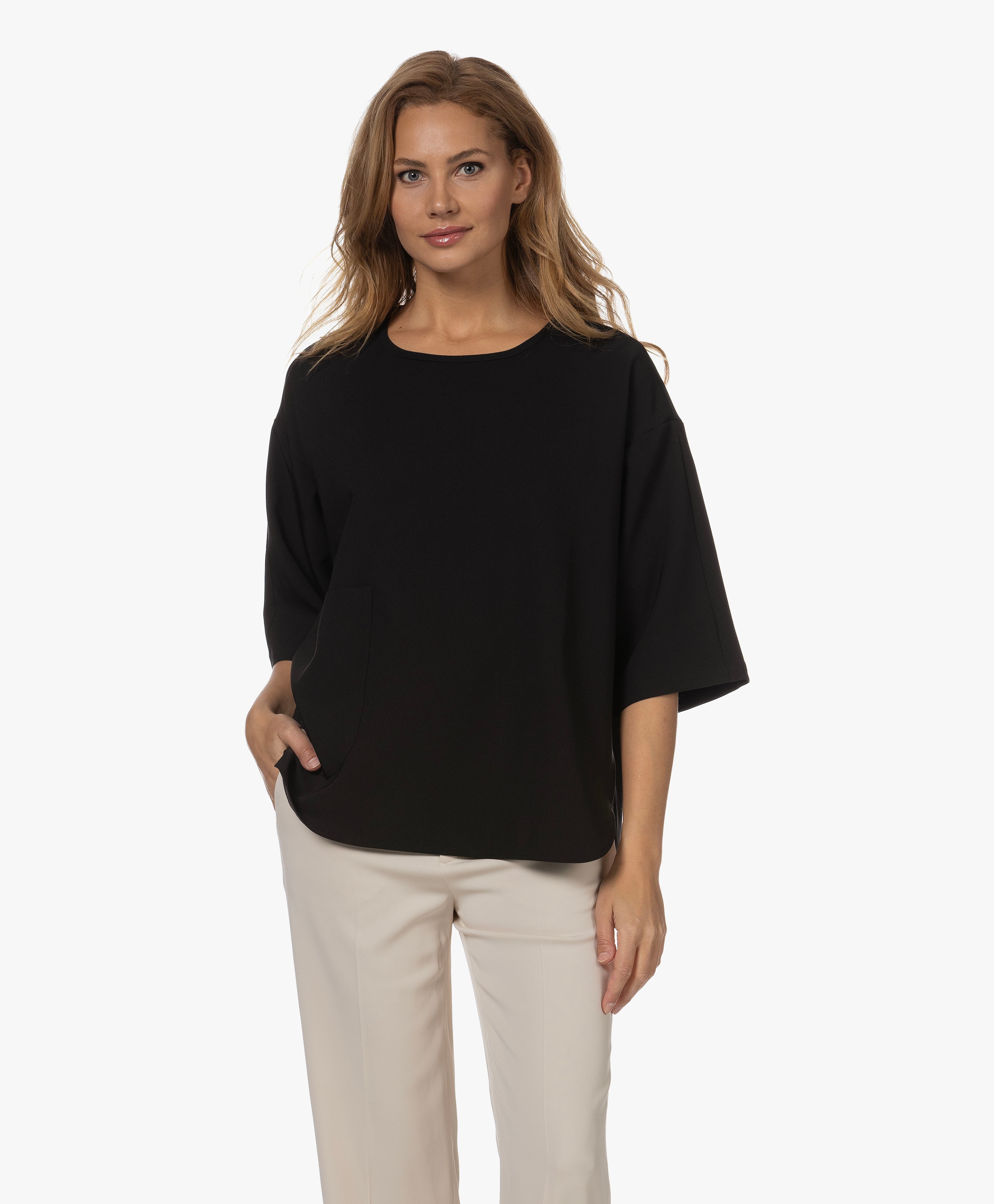 Ginny Crêpe Blouse