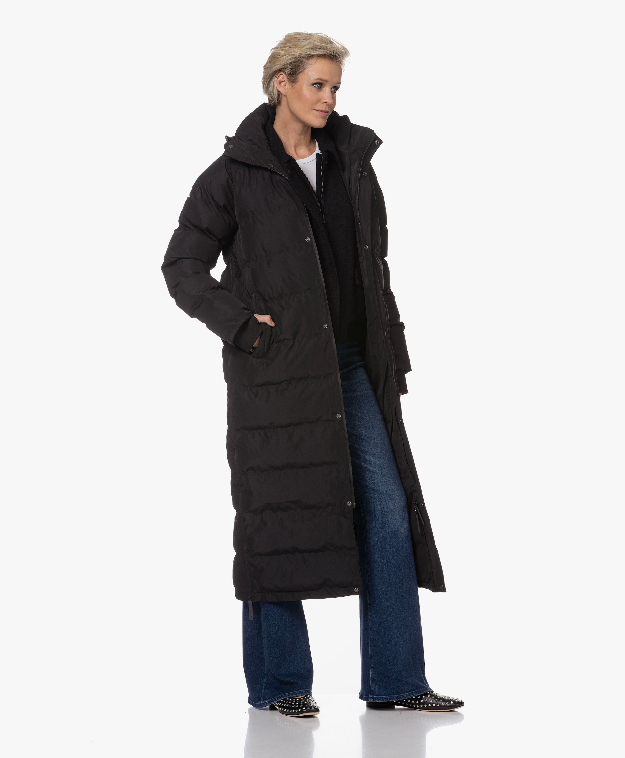 Extra long padded coat hotsell