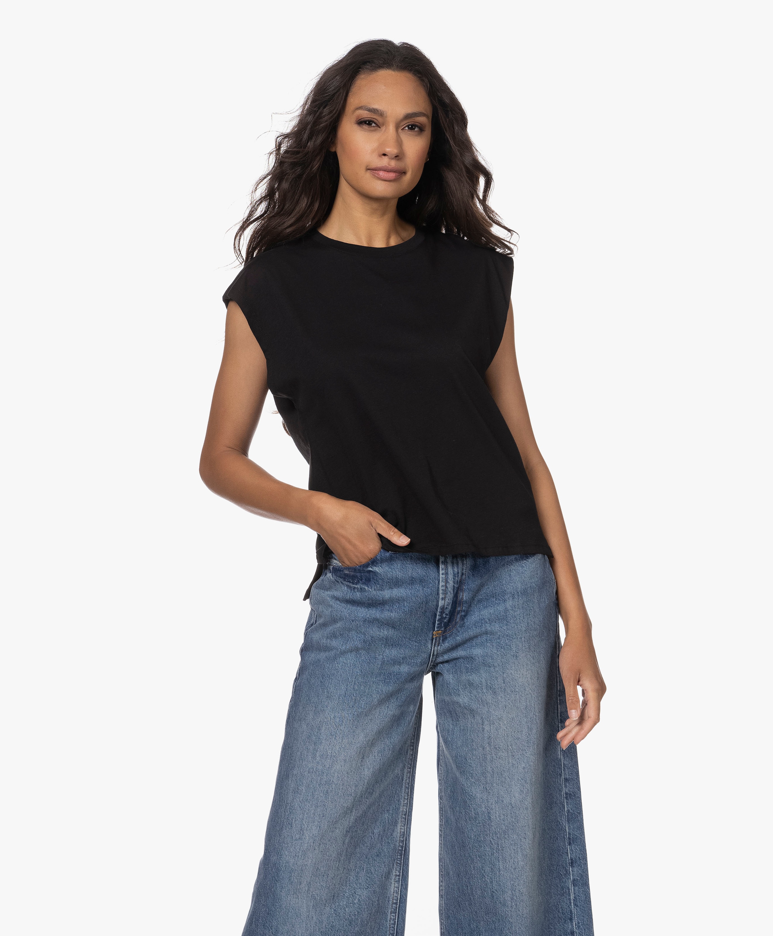 Le Mid Muscle Crew Top