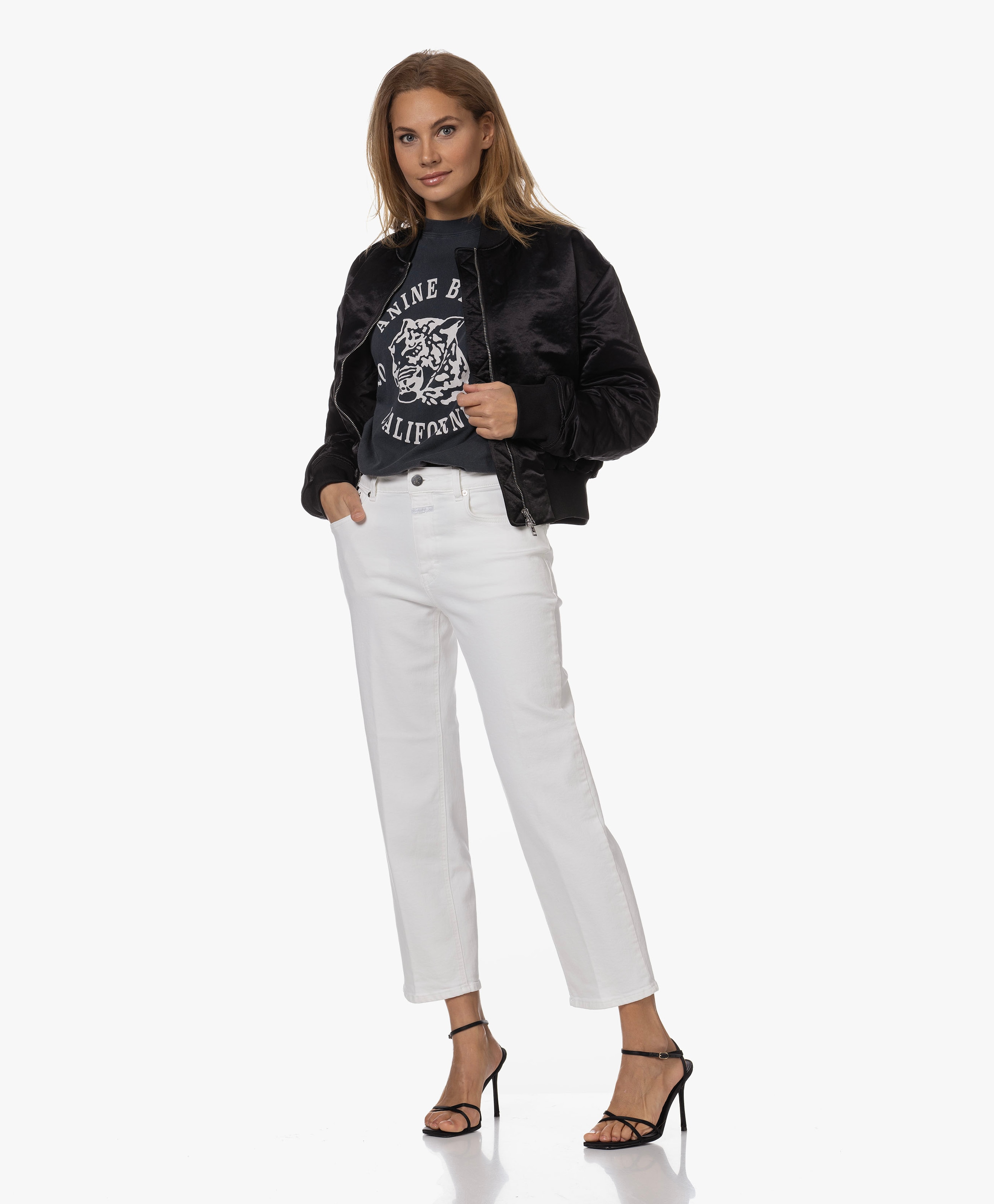 Nylon Bomber Jacket