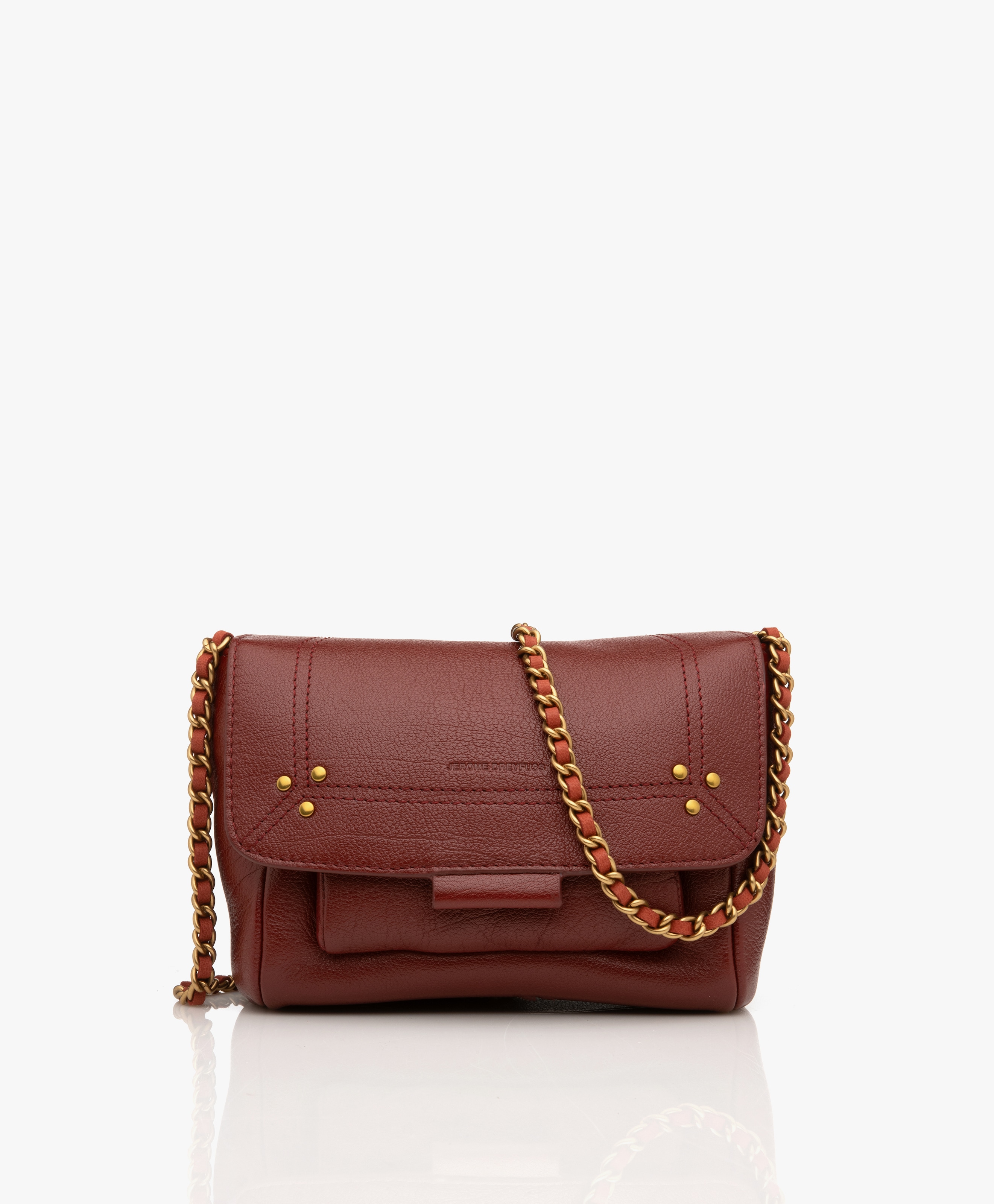 Lulu S Leren Schouder/Cross-body Tas