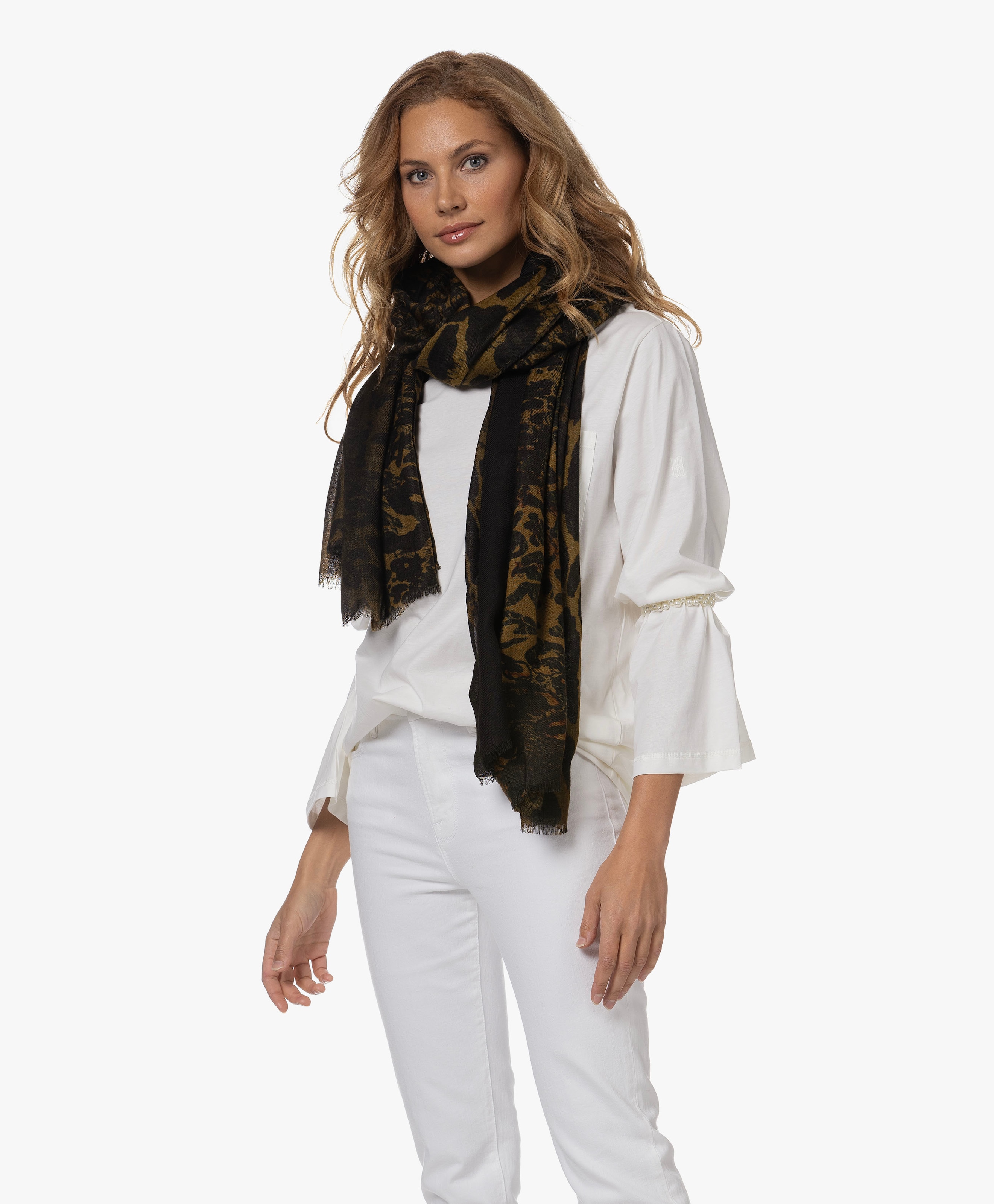 Judy Leo Print Scarf