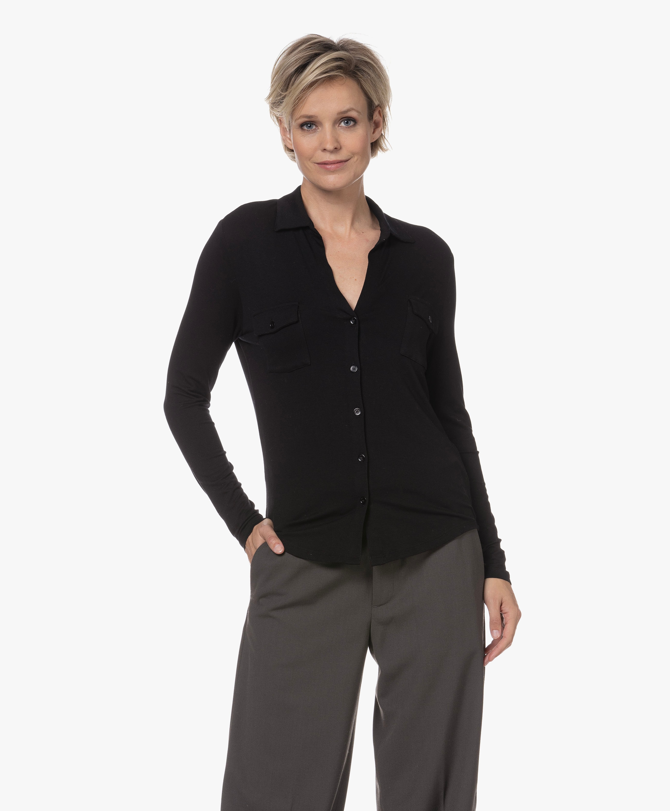 Superwashed Jersey Blouse
