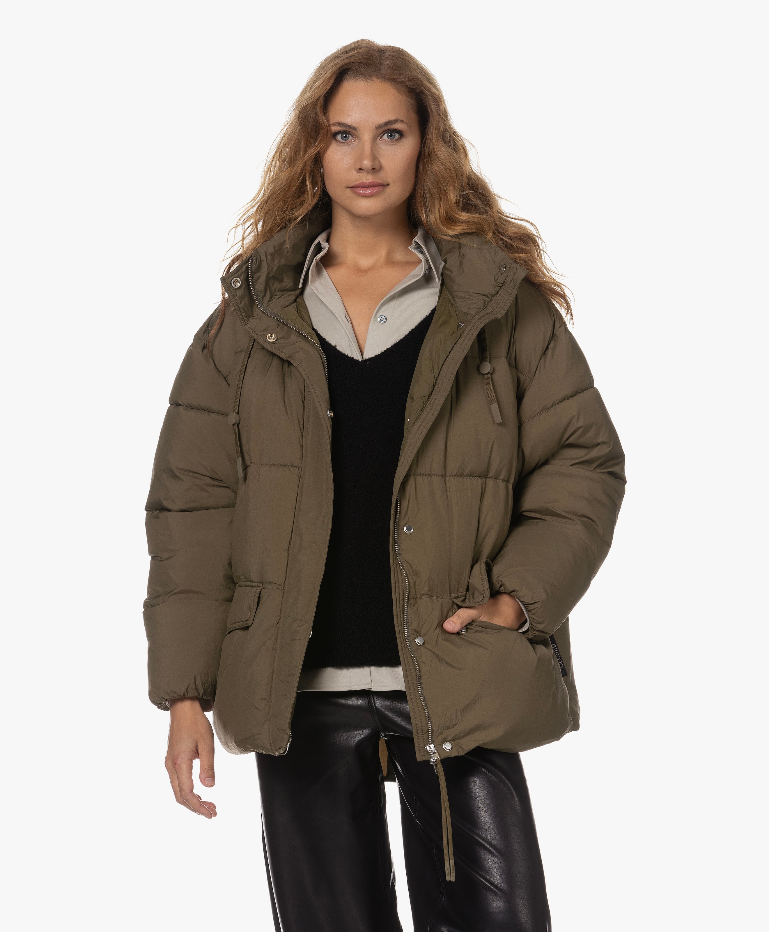 Cropped Puffer Jacket