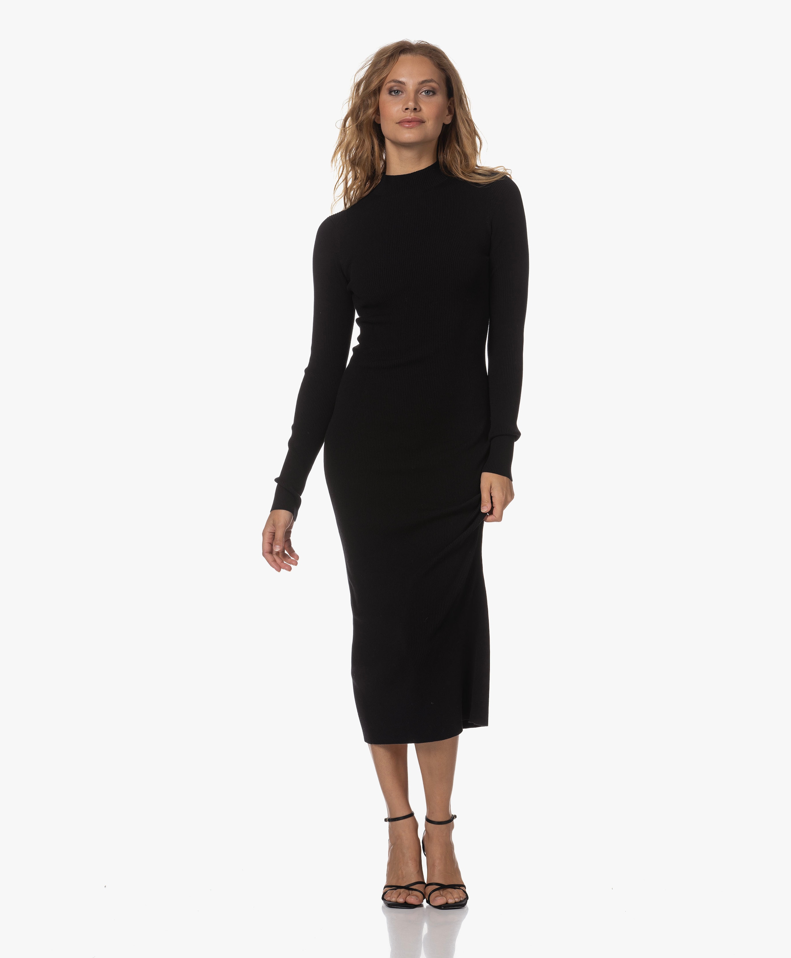 Amarilia Ribbed Midi Dress