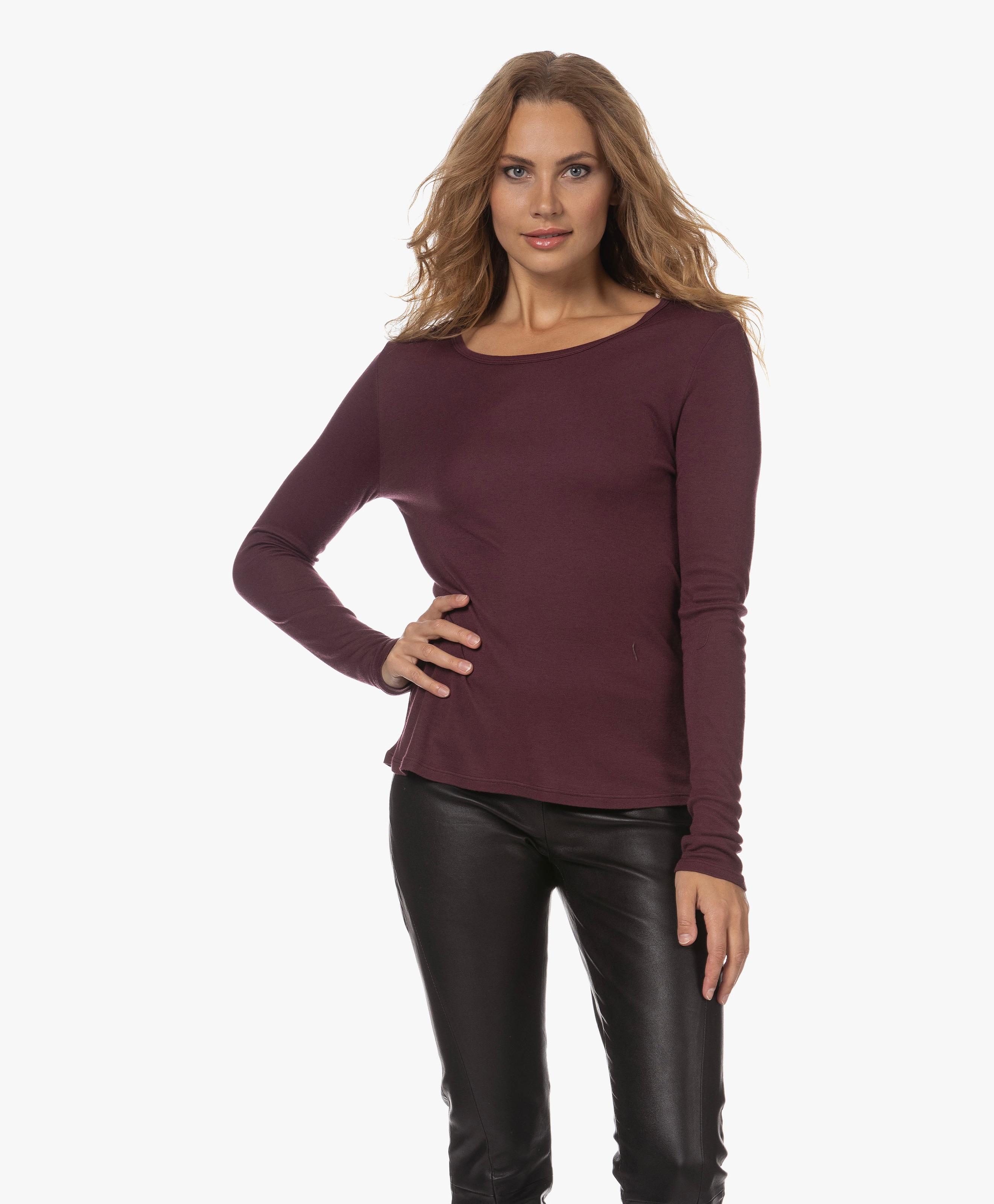 Modal-Cashmere Longsleeve