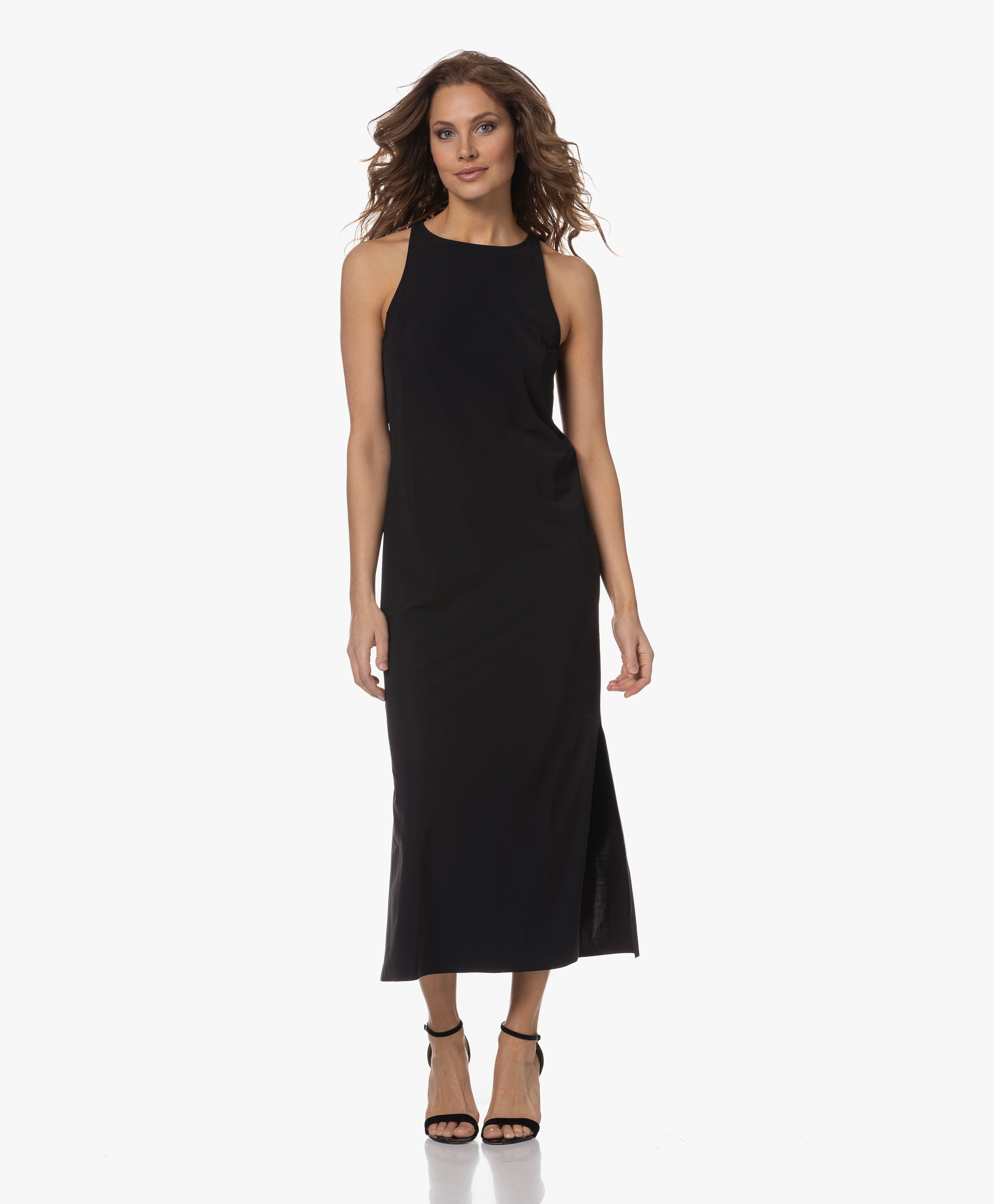 Aluna Mouwloze Travel Jersey Jurk