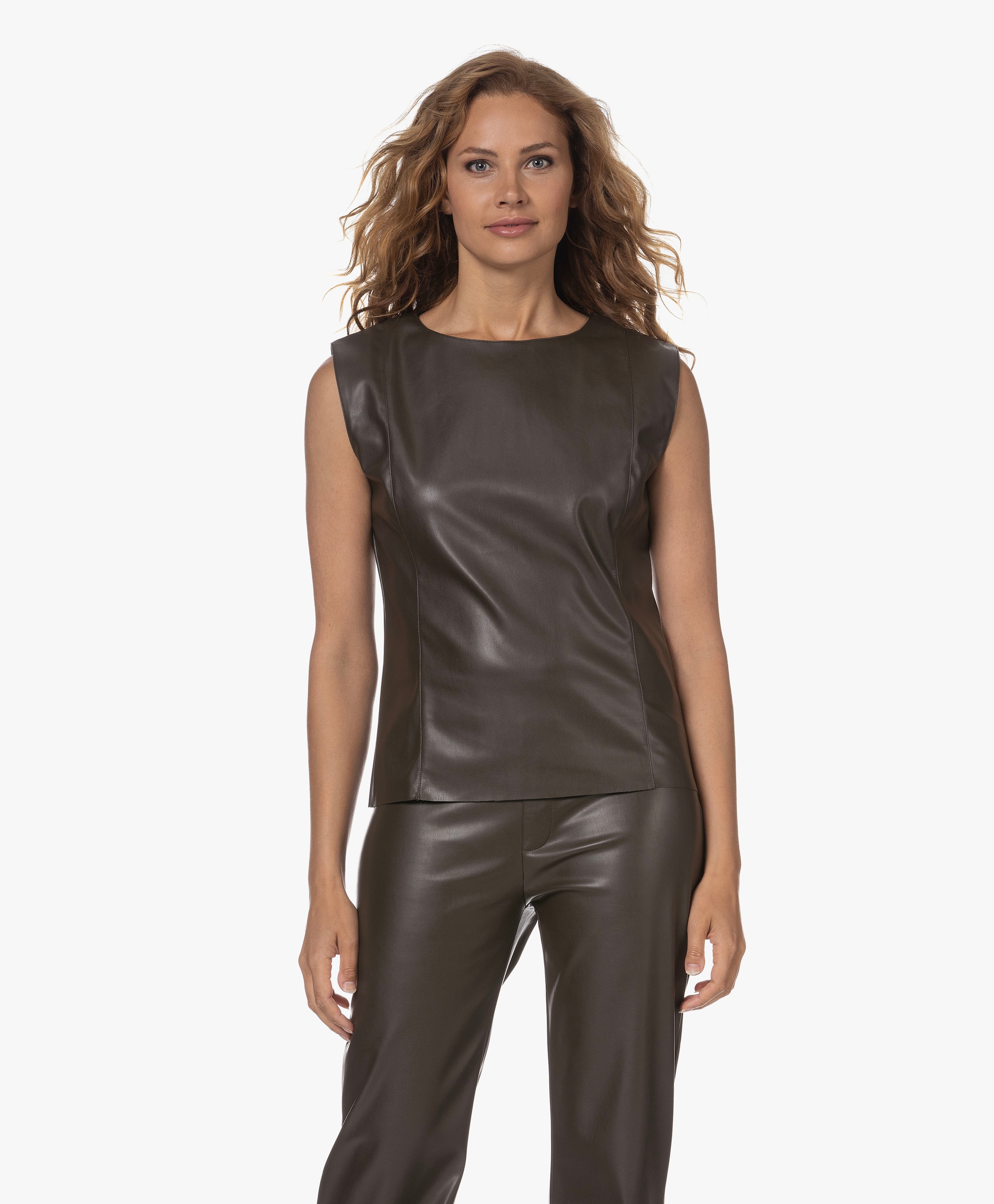Otsy Vegan Leren Top