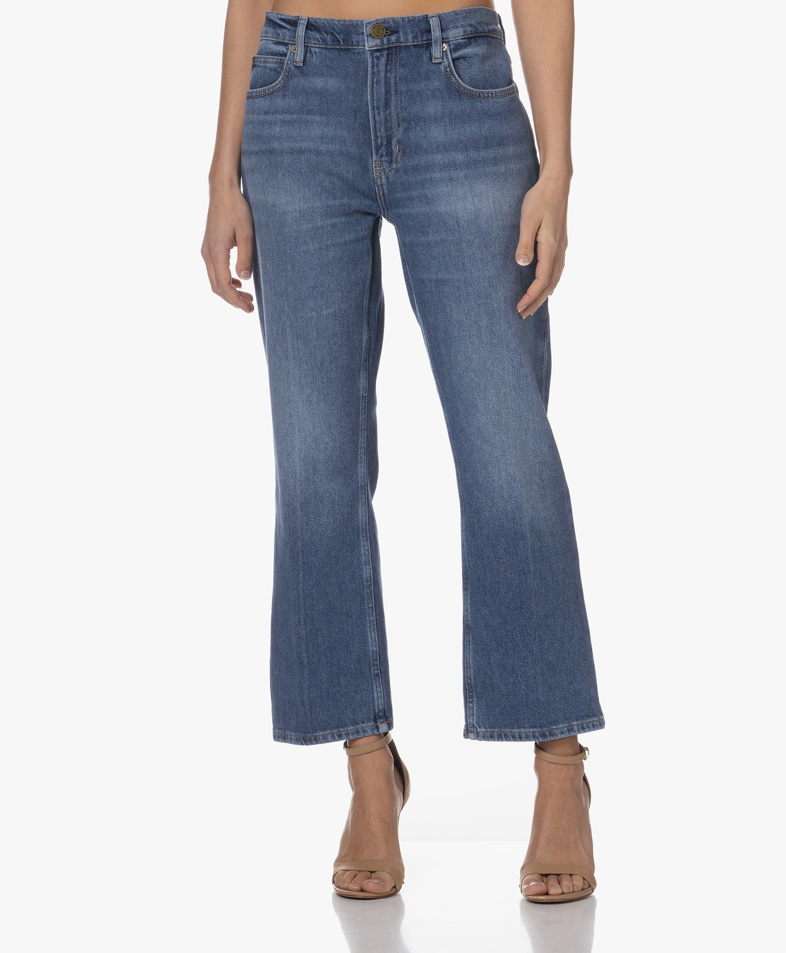 The 70's Crop Mini Boot Jeans