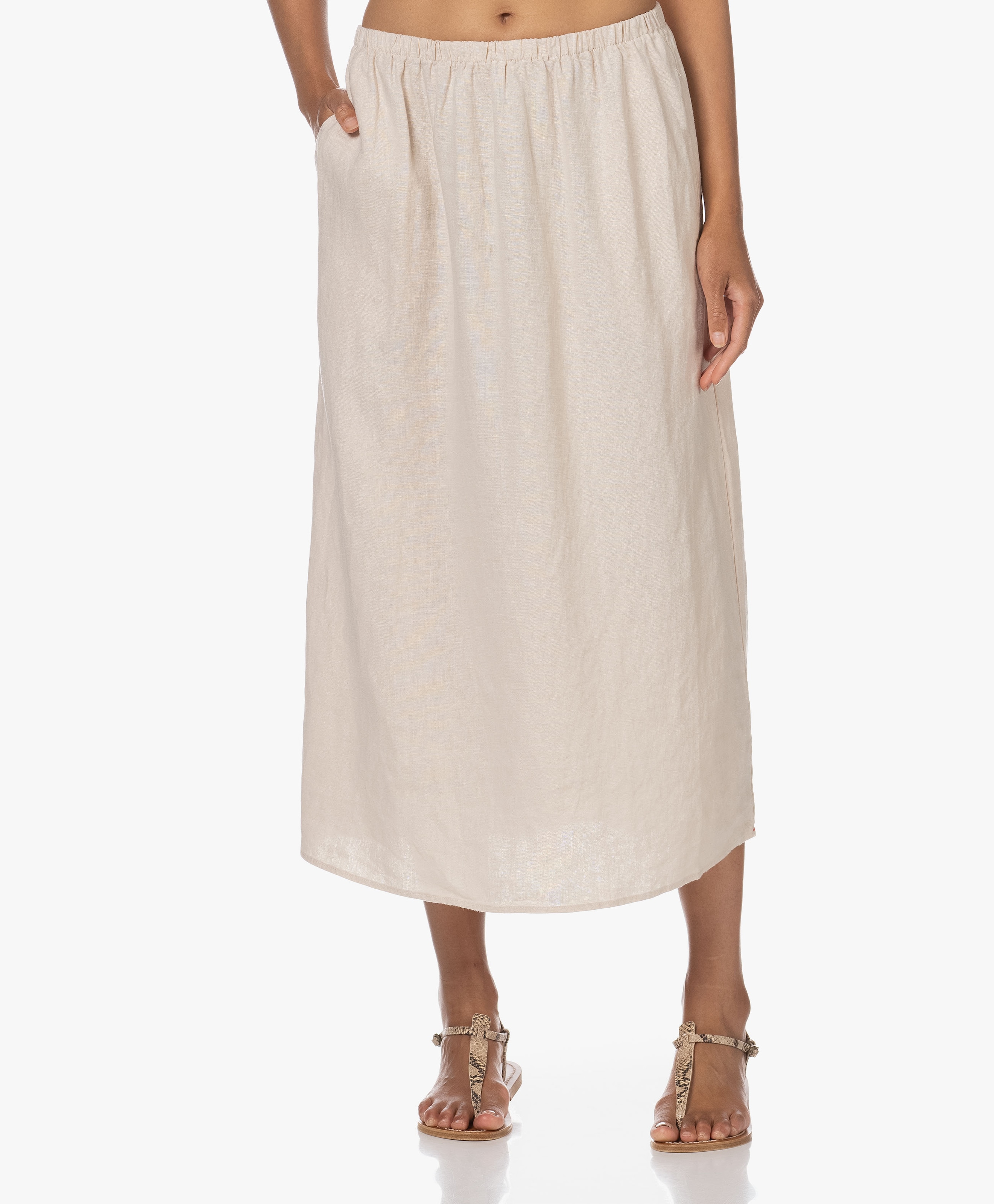 Lorette Linen Skirt