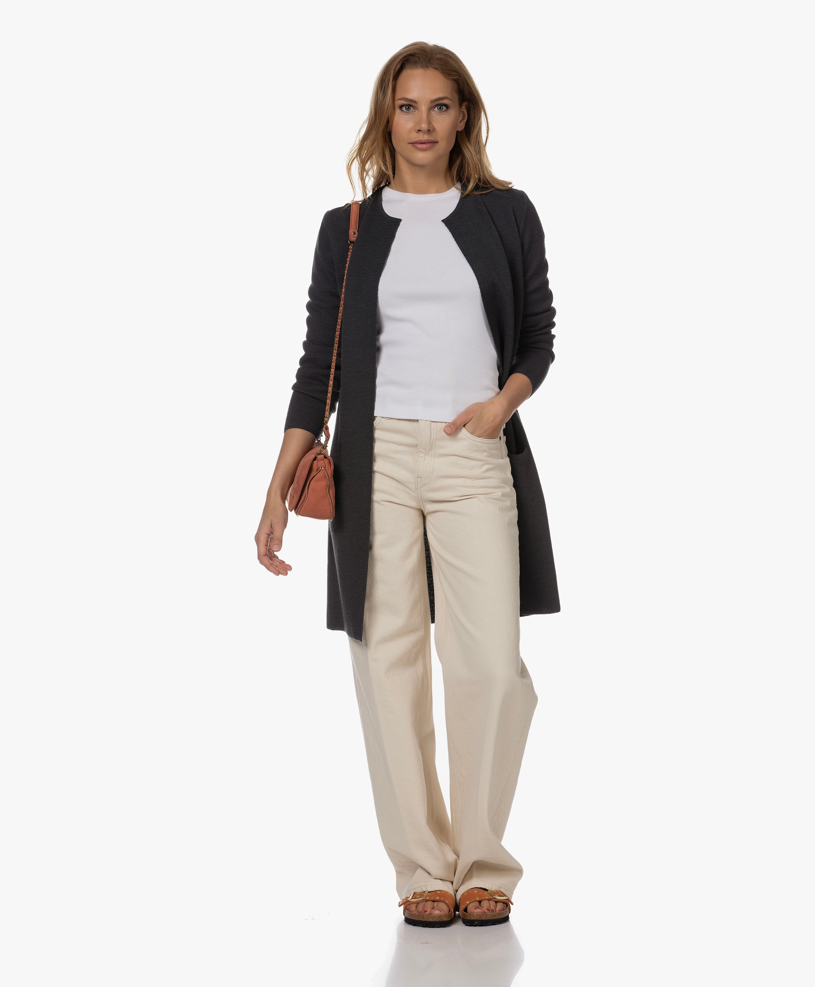 Zuni Long Open Cardigan