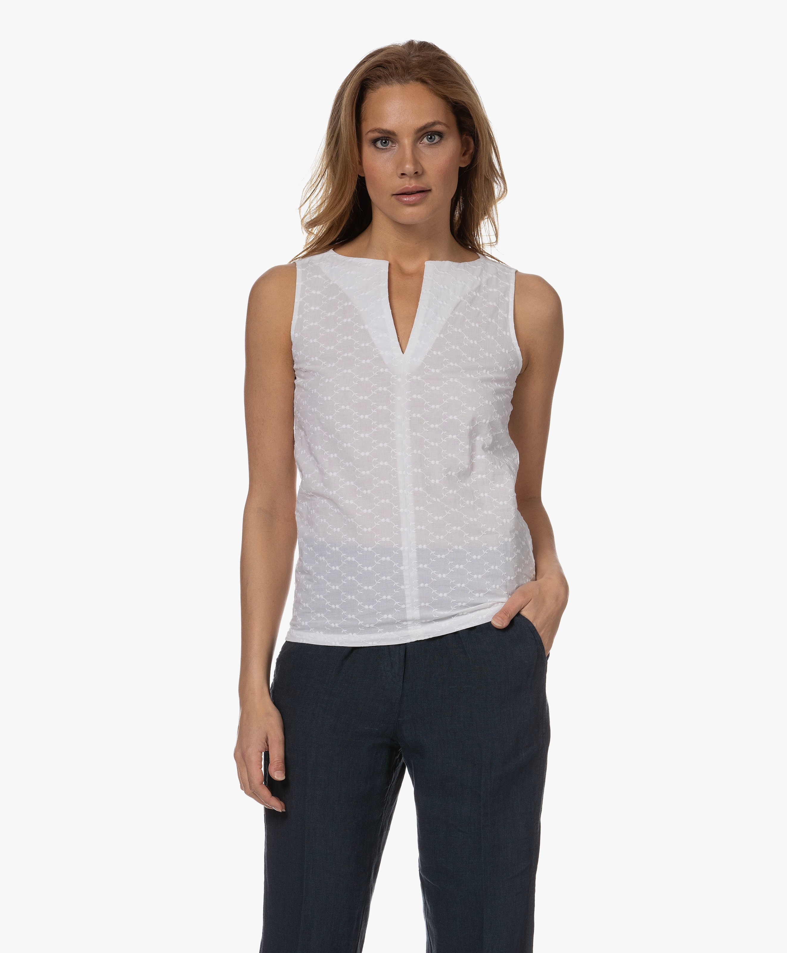 Dewi Broderie Anglaise Blouse