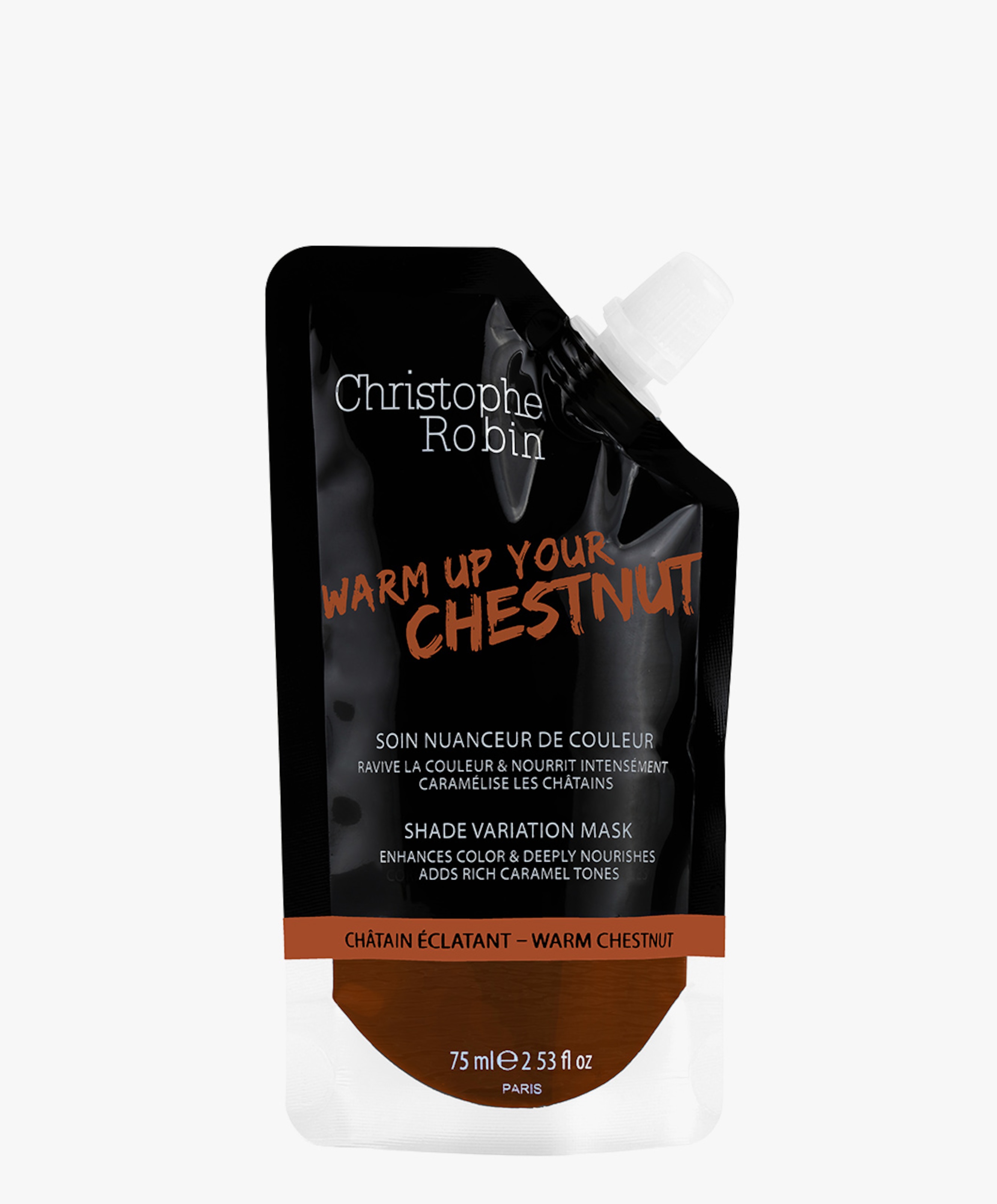 Shade variation Masker Pocket  in Warm Chestnut