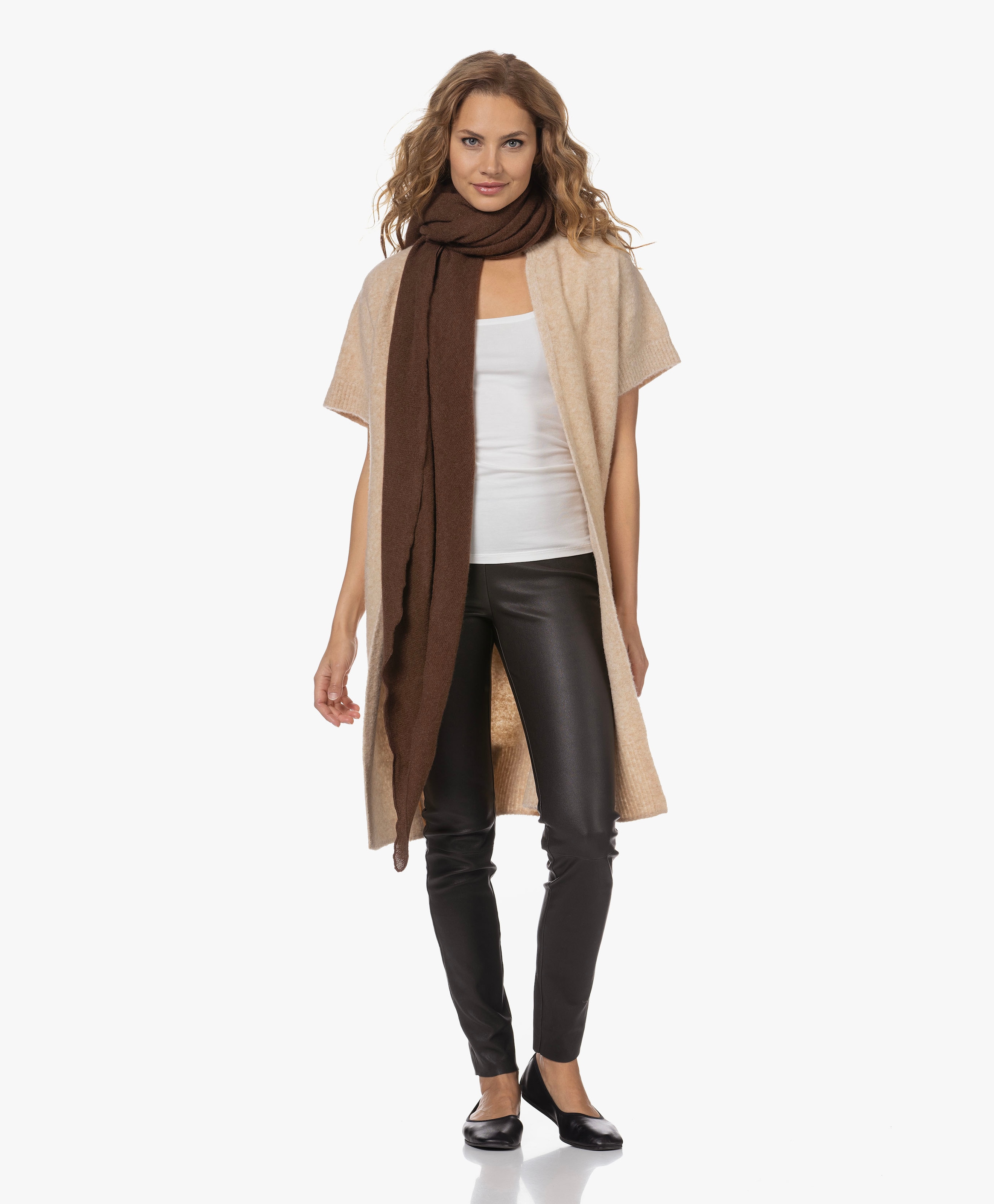 Bio Cashmere Triangular Scarf